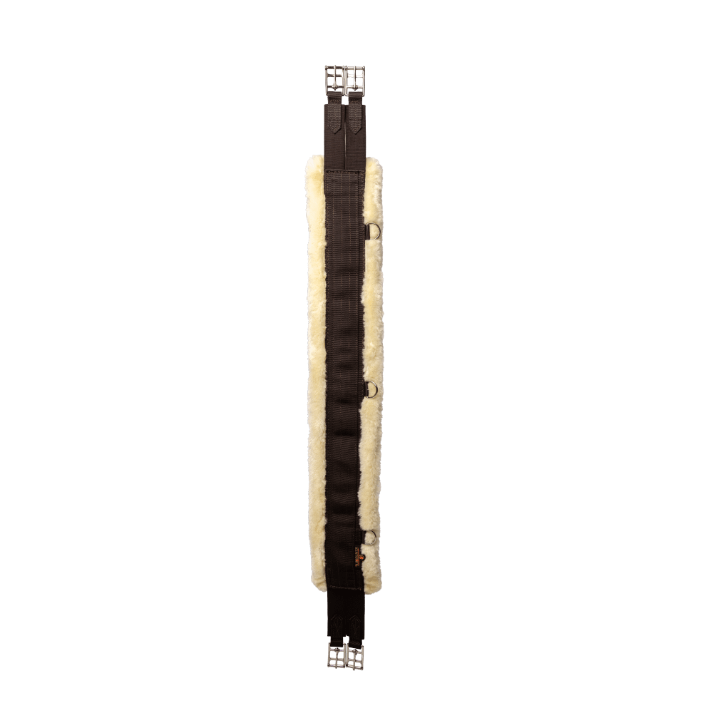 Saddle girth lambskin