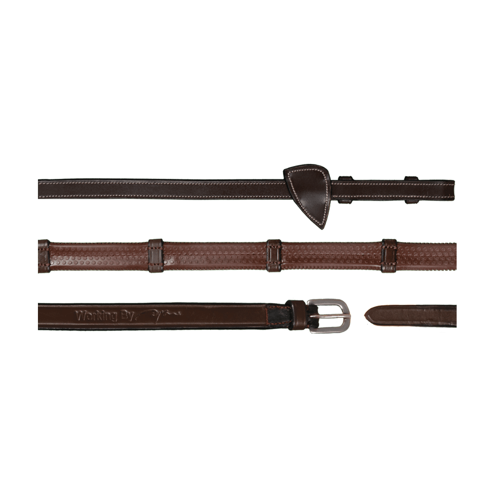 1/2" (13 mm) Gummizügel mit 7 Lederstegen