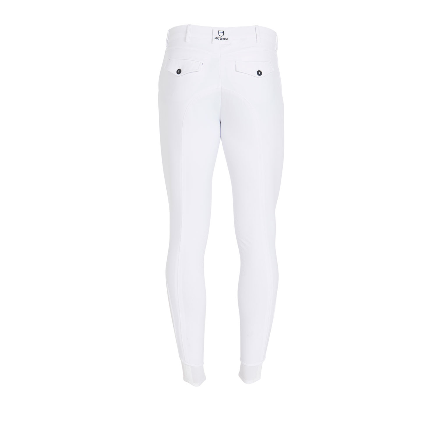 Schmale Herren-Reithose mit Grip und Logo
