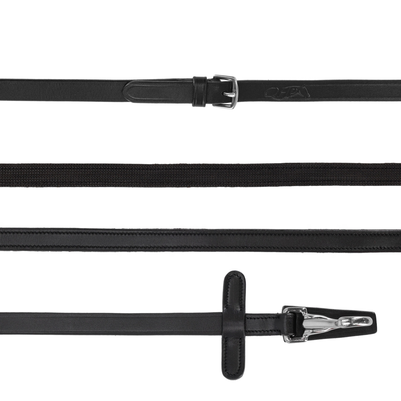 Zügel mit Gummiunterseite mit Clip