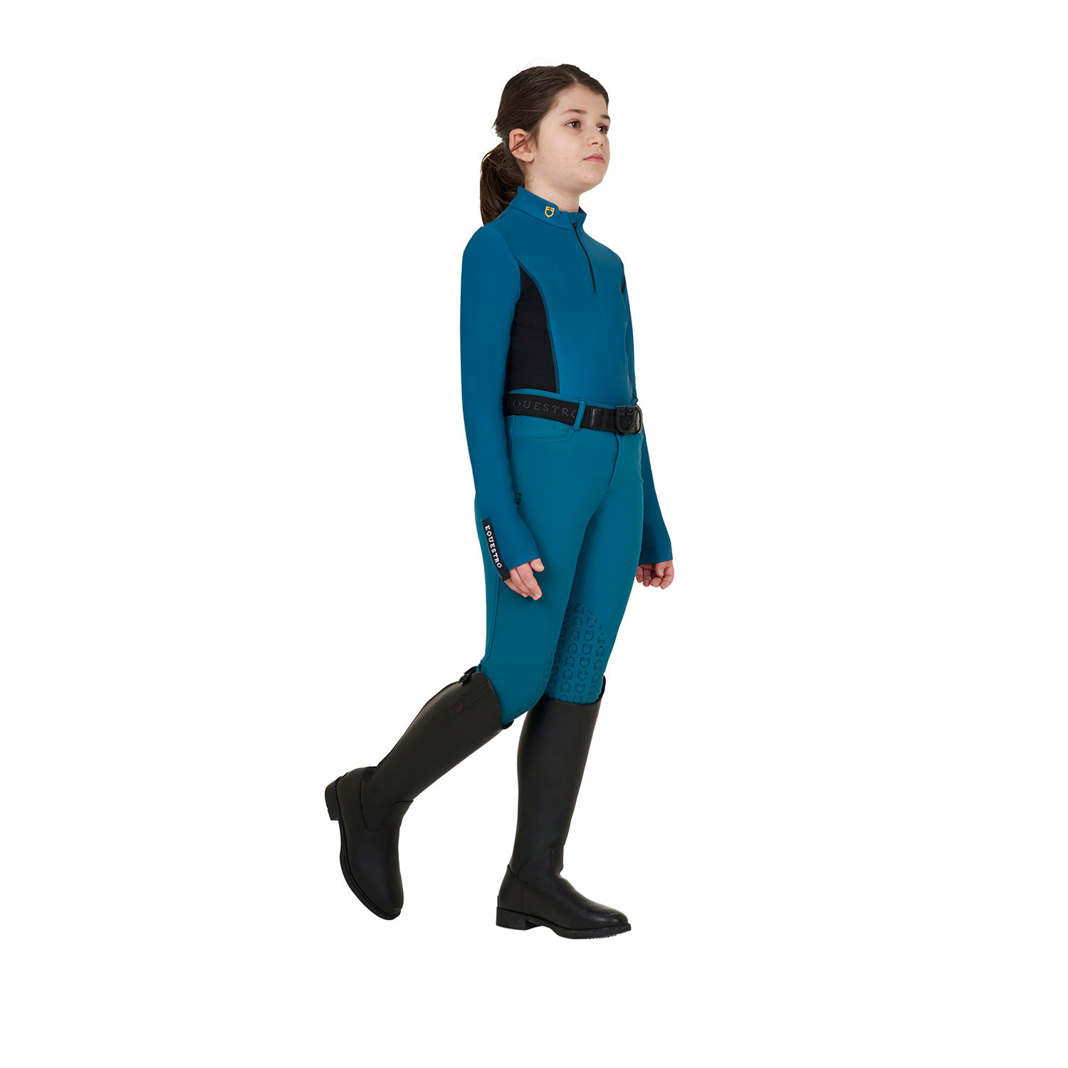 Langärmeliges Trainings-Base-Layer für Mädchen