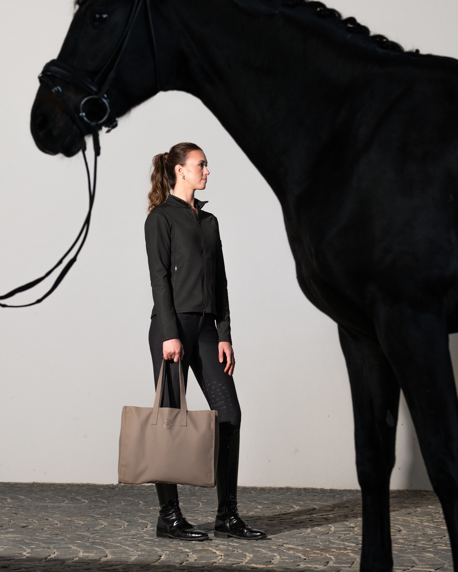 Shopper Platinum Faux Leather