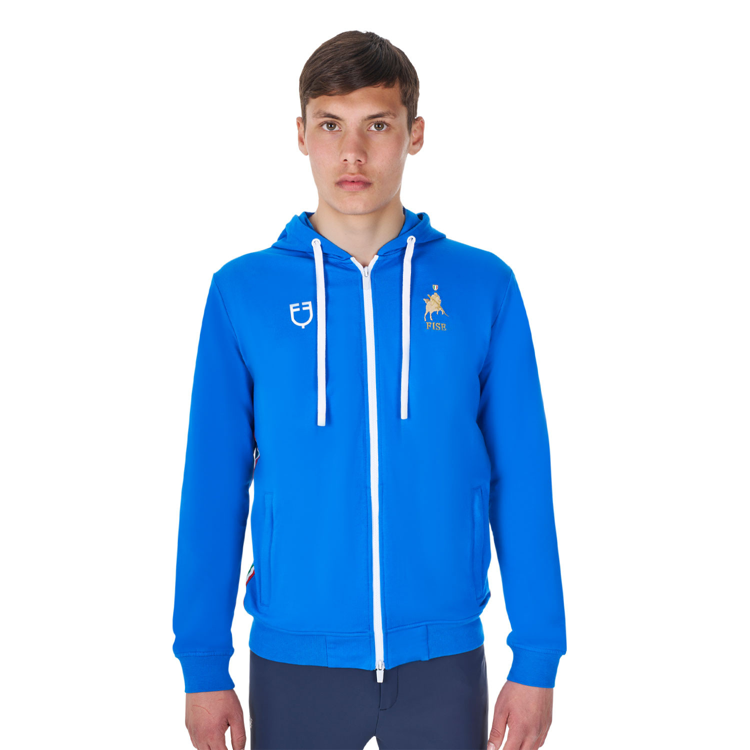 Fleece-Hoodie X FISE für Herren