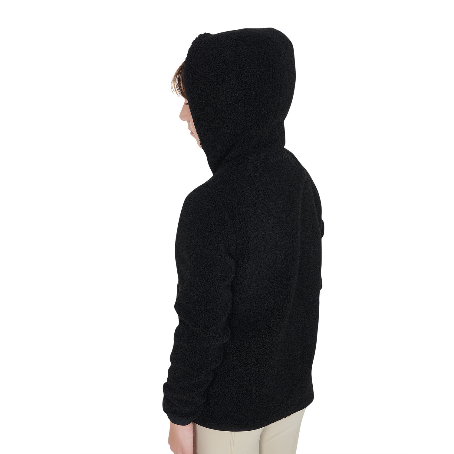 Kinder-Fleece-Sweatshirt mit Frontreißverschluss