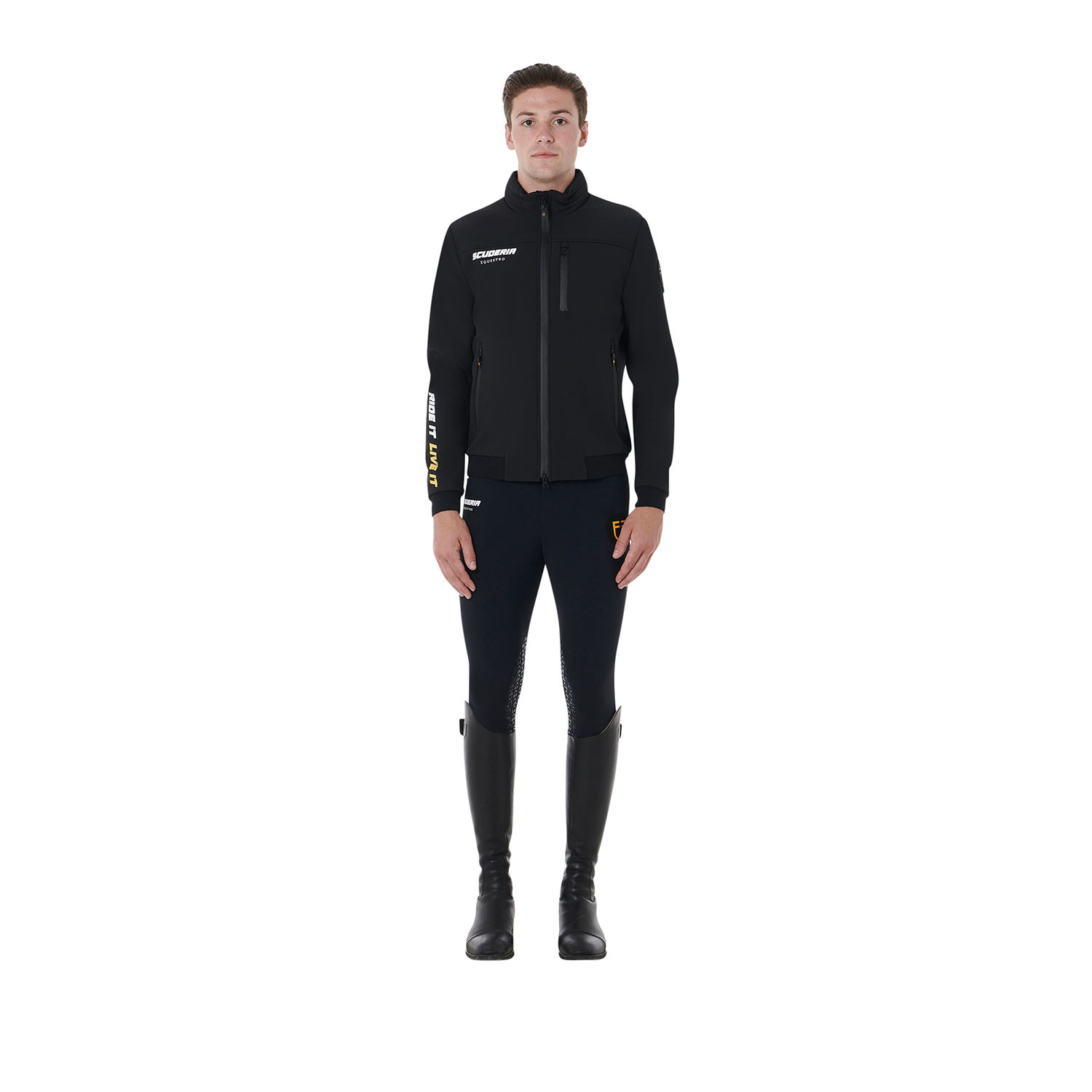 Scuderia Herrenjacke aus technischem Gewebe
