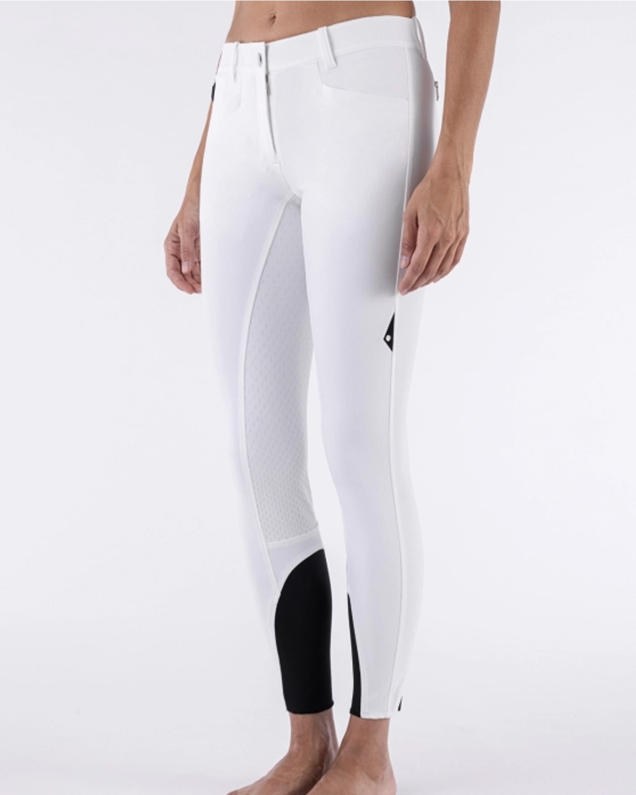 Pantalon d'équitation dame Cedar en blanc