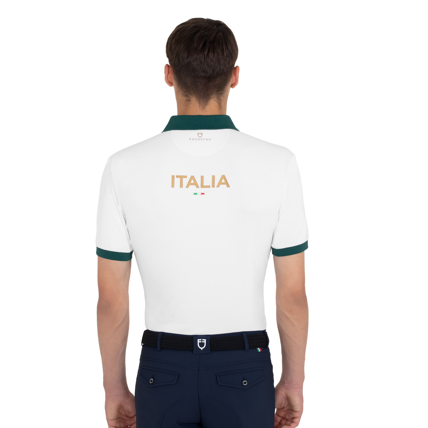 Herren-Trainingspolo mit Drei-Knopf-Leiste X FISE 100