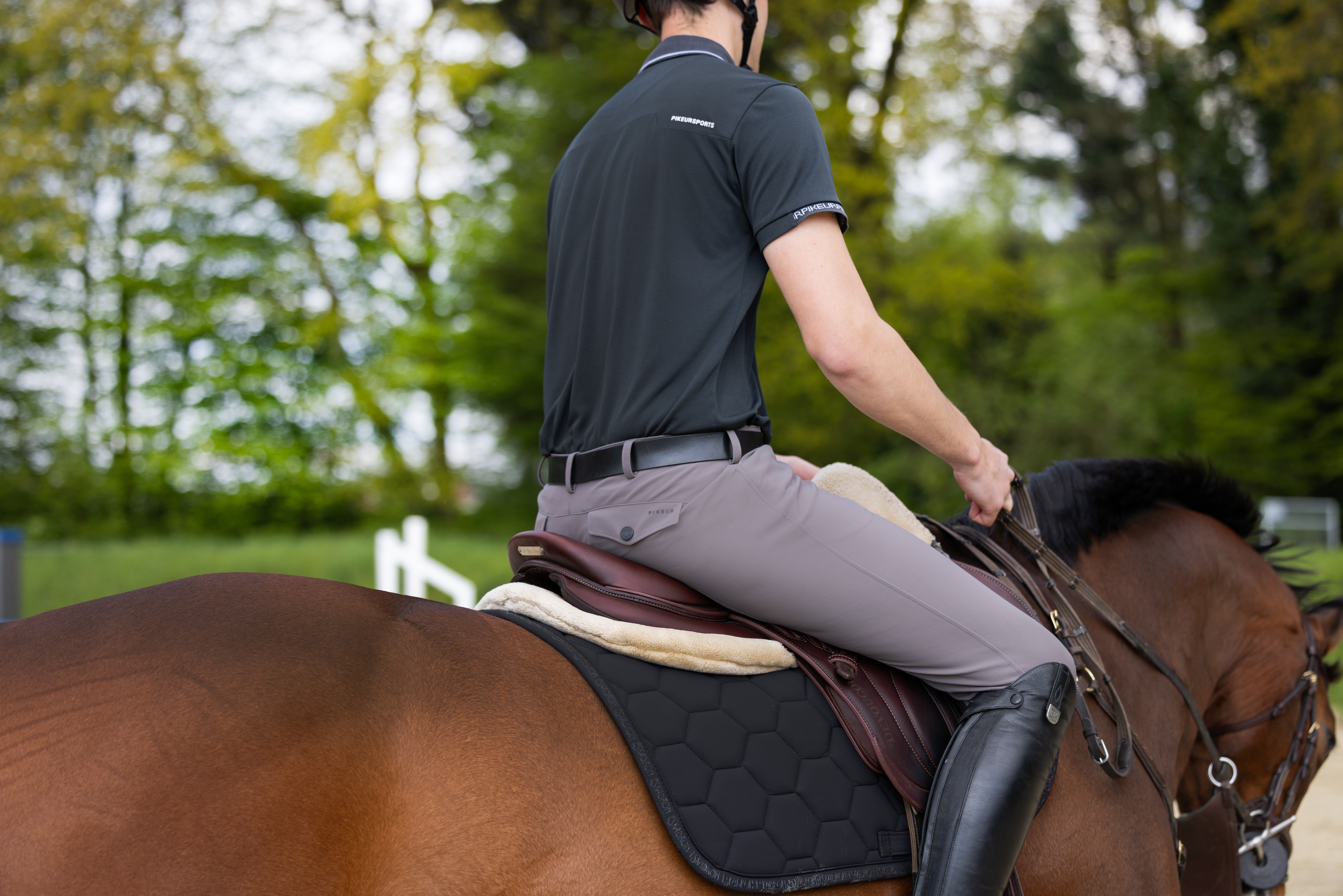 Men's riding breeches New Rodrigo knee grip