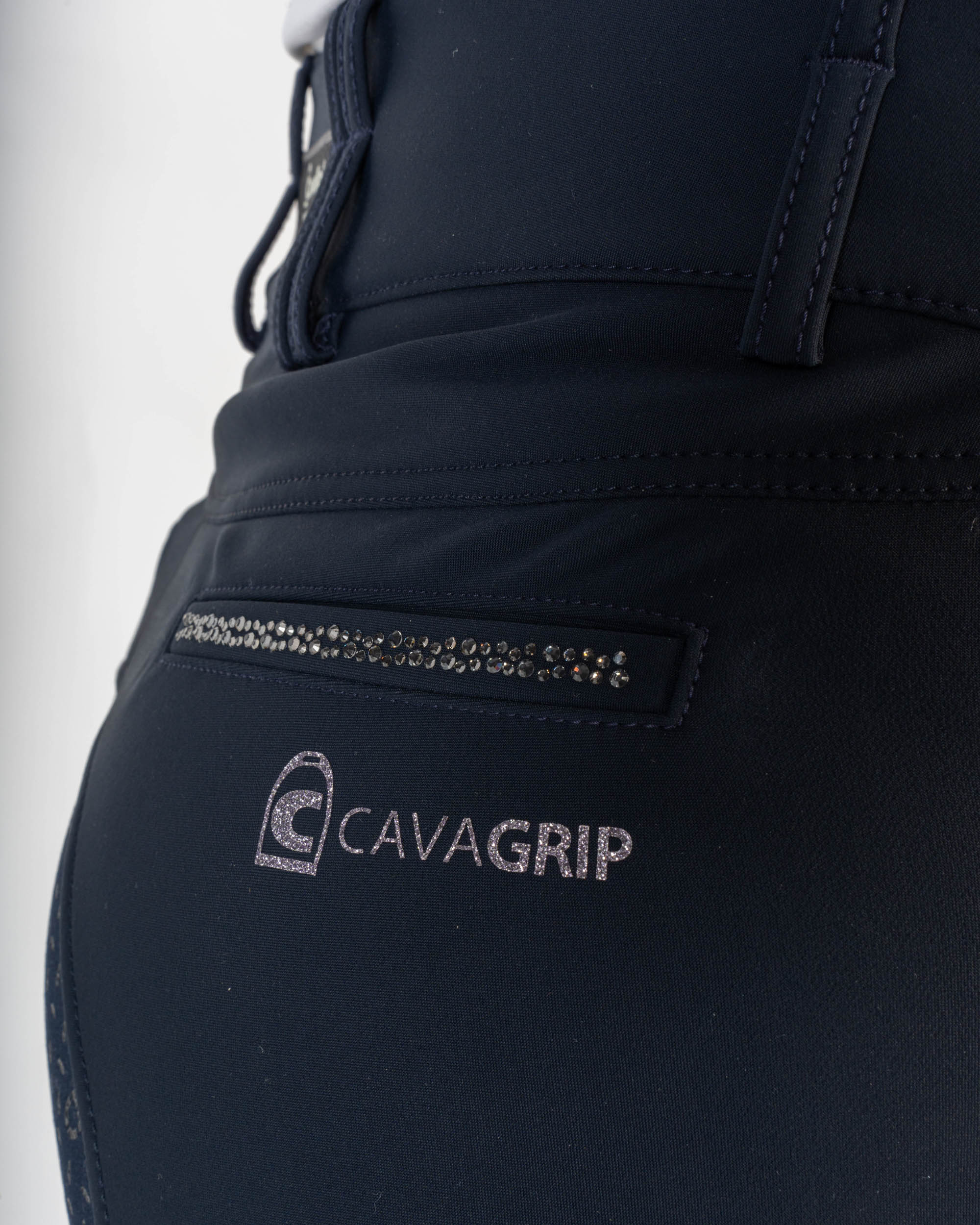 Riding breeches CAVALCeline full grip in darkblue
