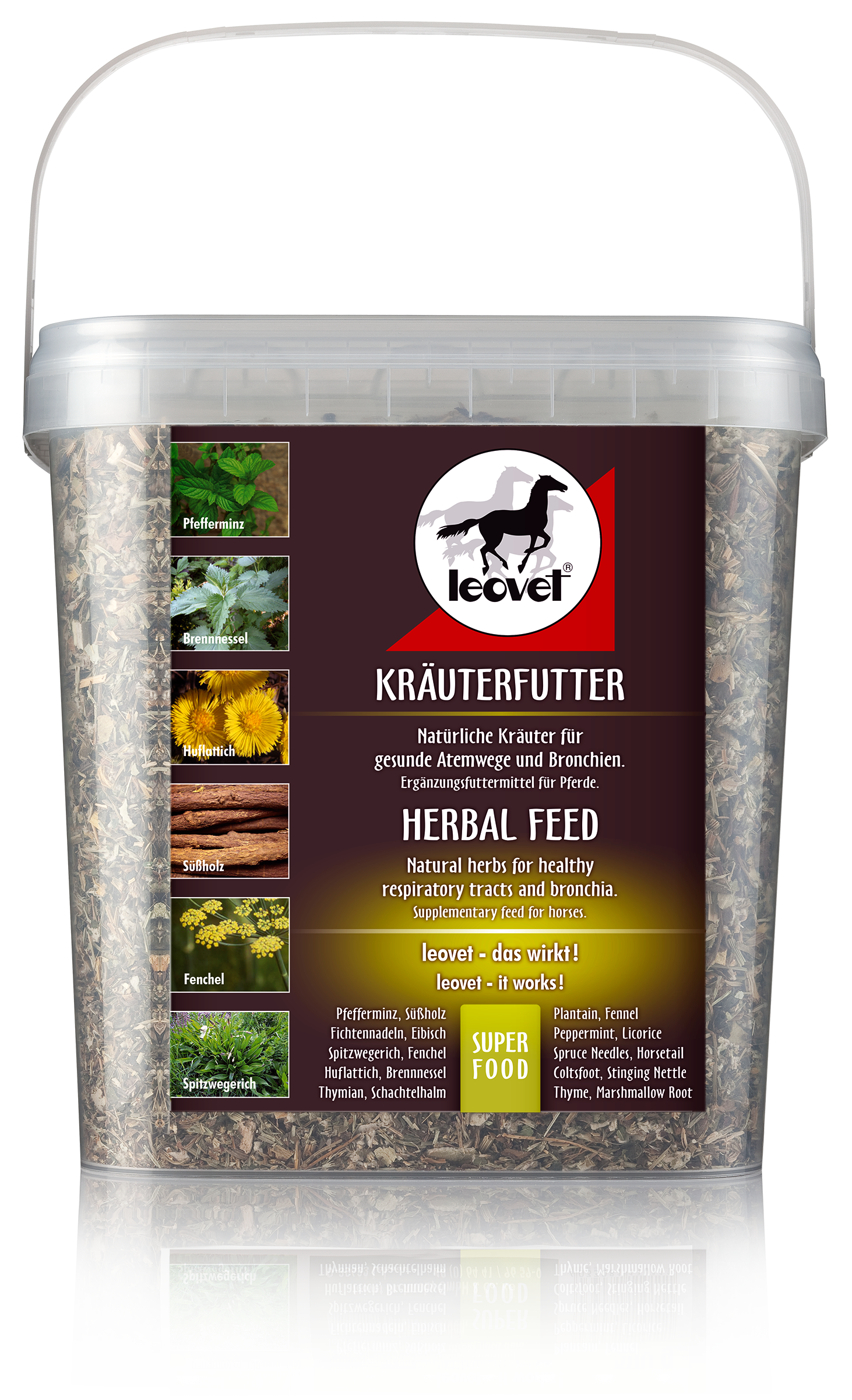 Herbal food for the respiratory tract