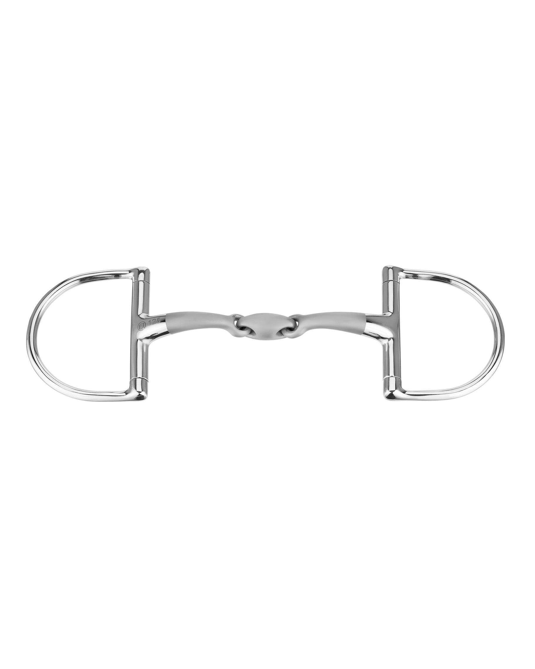 SATINOX D-Ring 14 mm double broken - stainless steel