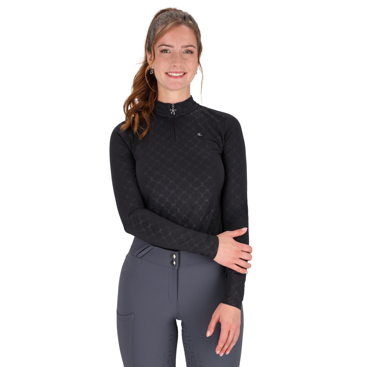 Sportshirt Livora in schwarz