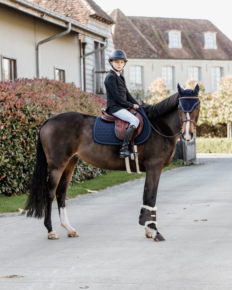 Jumping saddle pad Glitter Rope