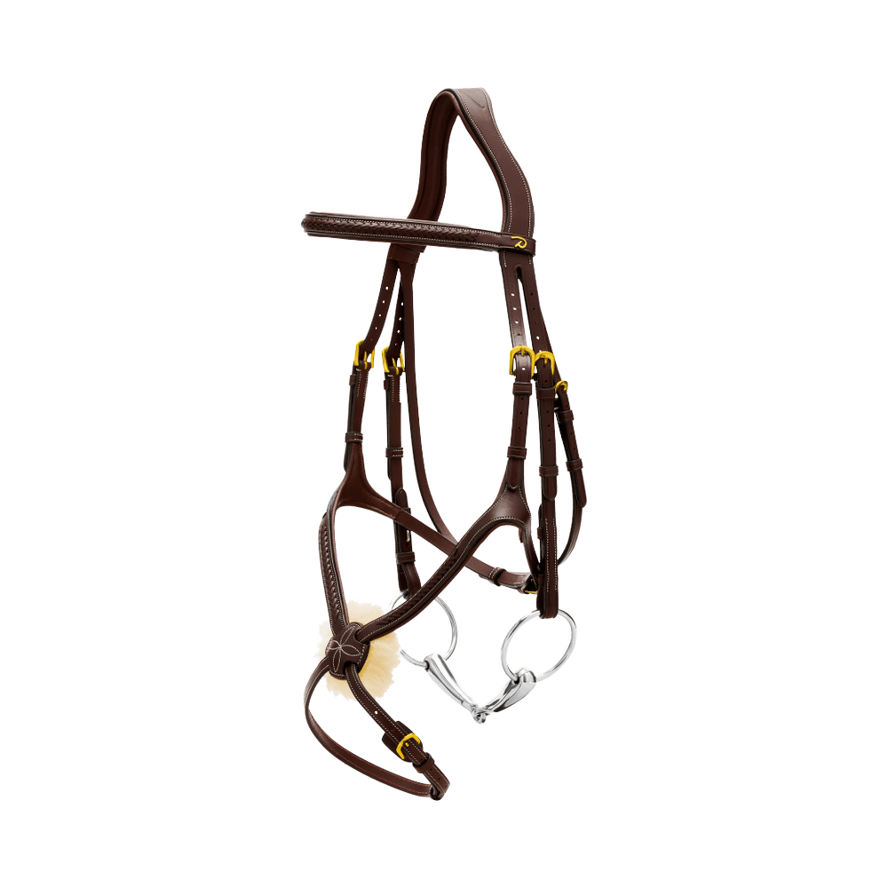 Trense mit geflochtenen mexikanischem Reithalfter DY |