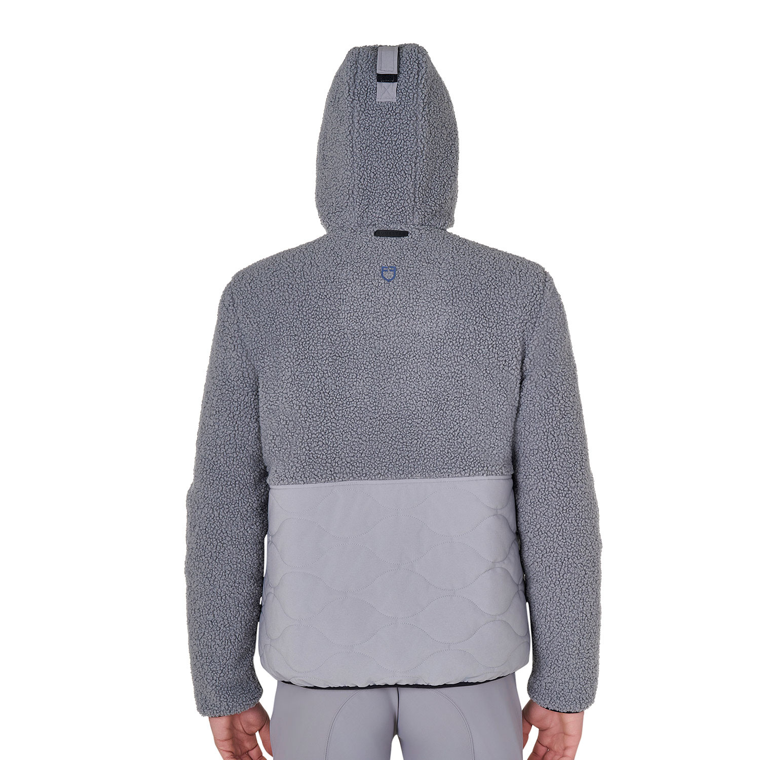 Wasserdichte Herren-Jacke mit Teddy-Einsätzen