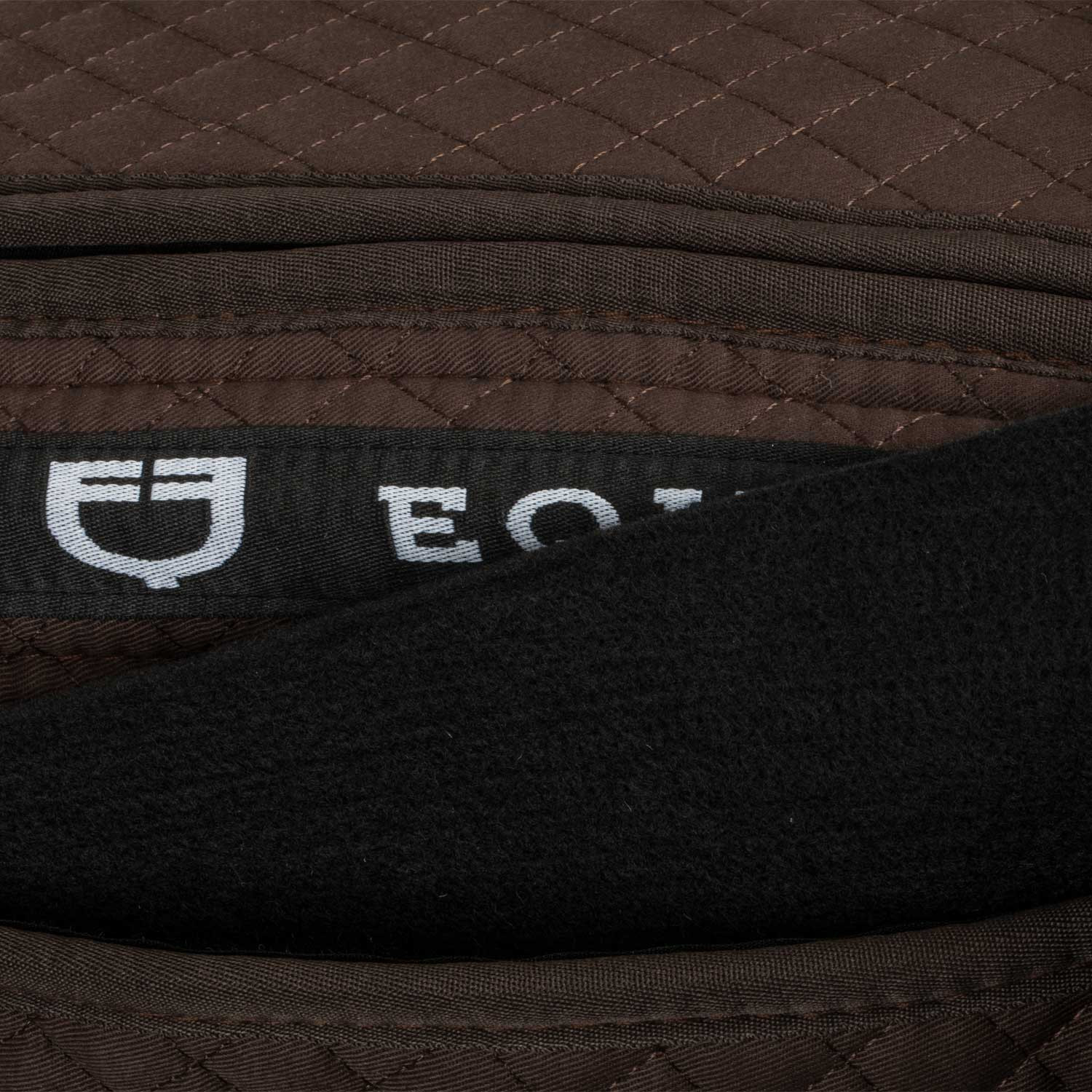 Baumwoll-Schabracke mit Taschen und Lammfell