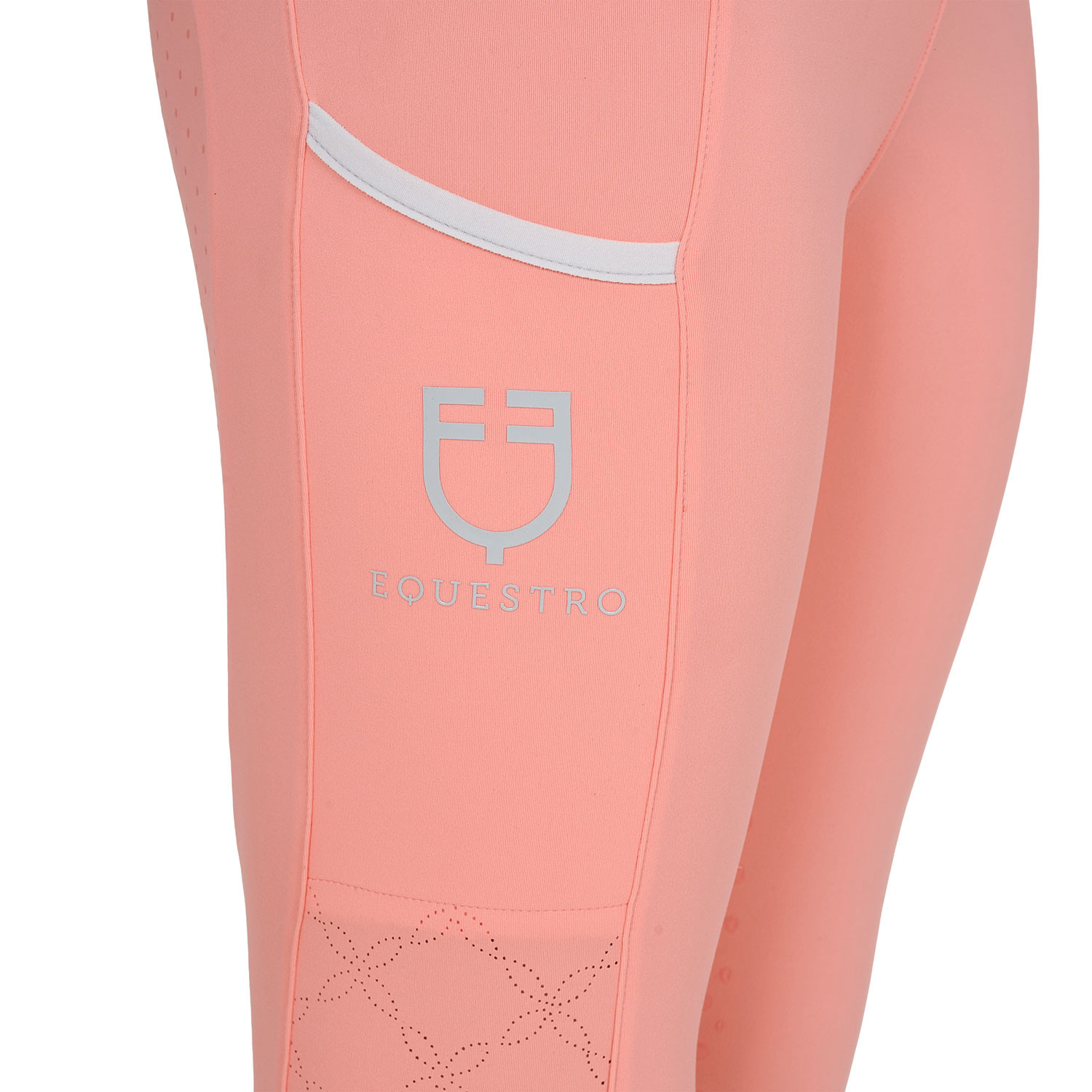 Leggings für Mädchen mit Perforationsmuster