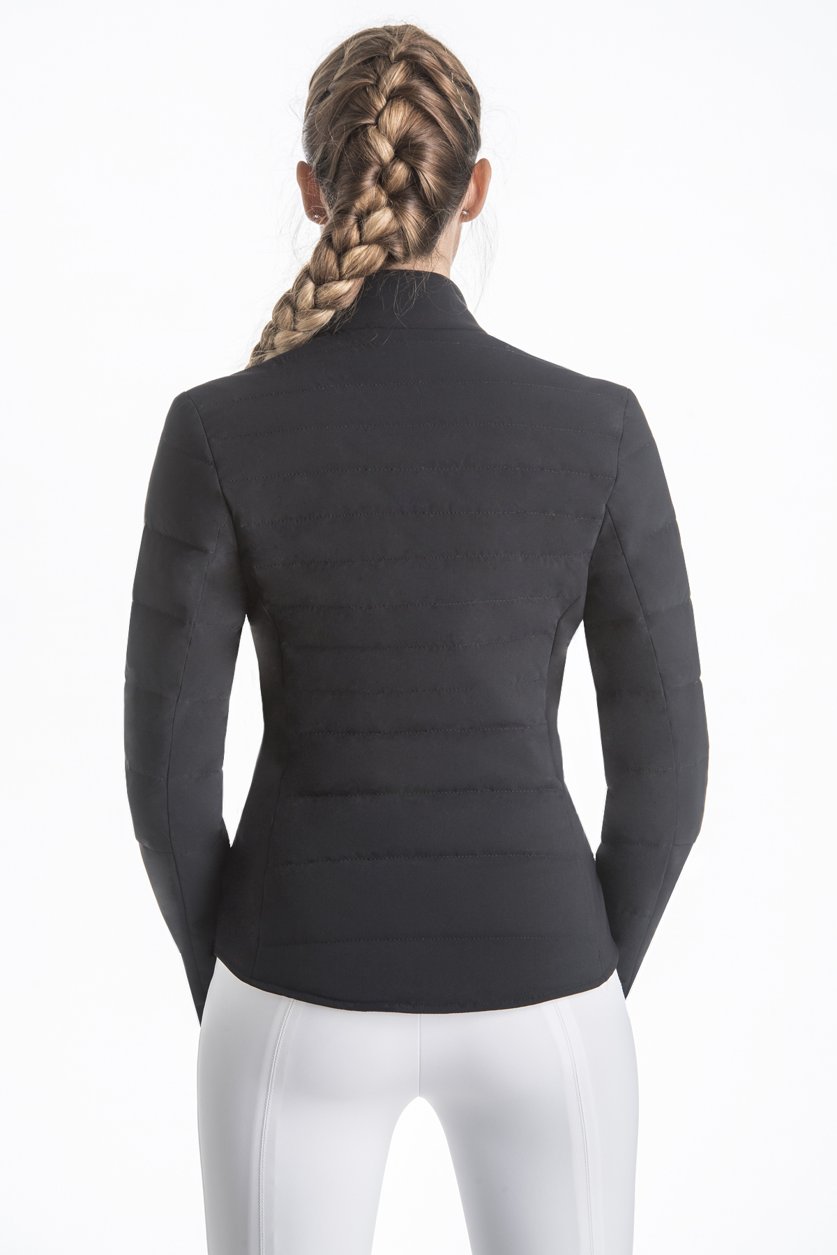 Women's quilted jacket Ted in black