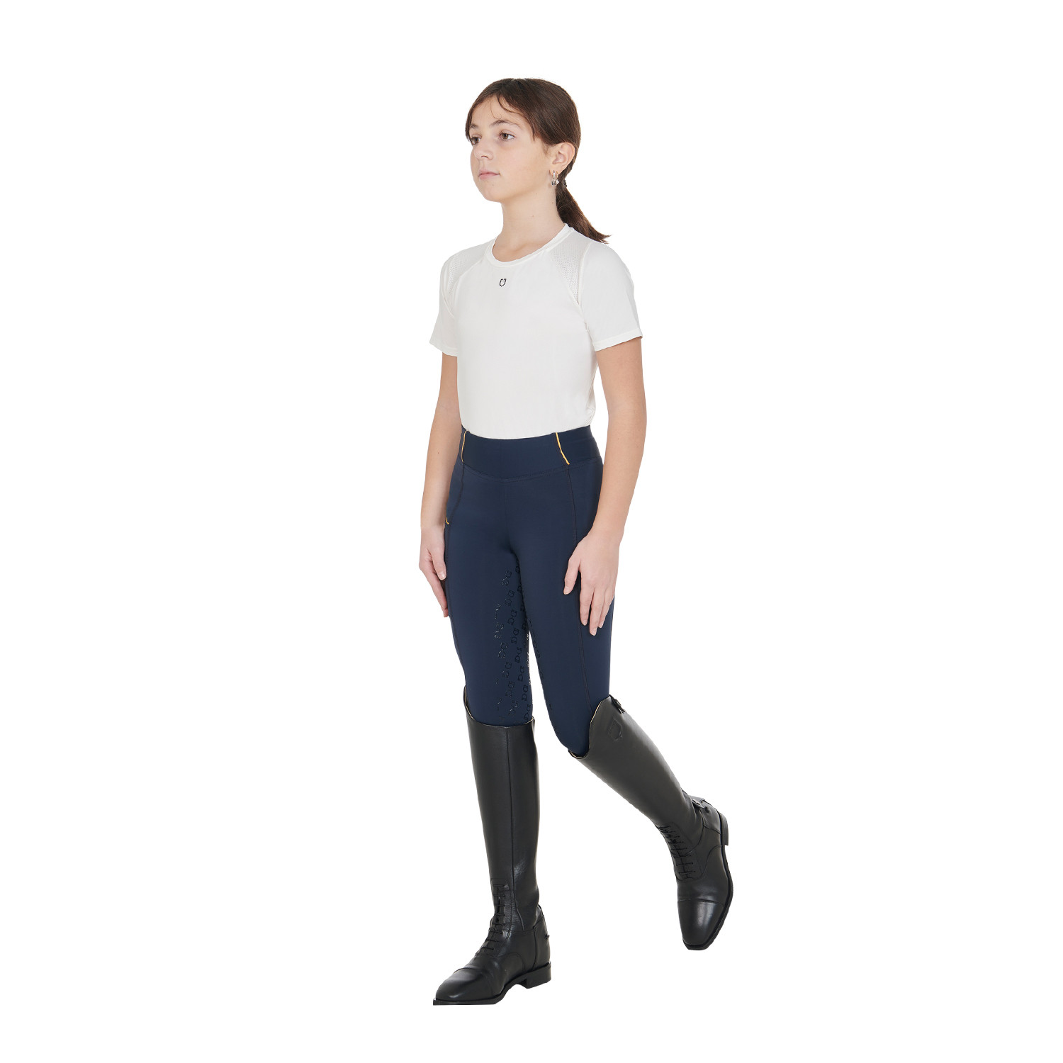 Mädchen-Leggings mit Fleecefutter