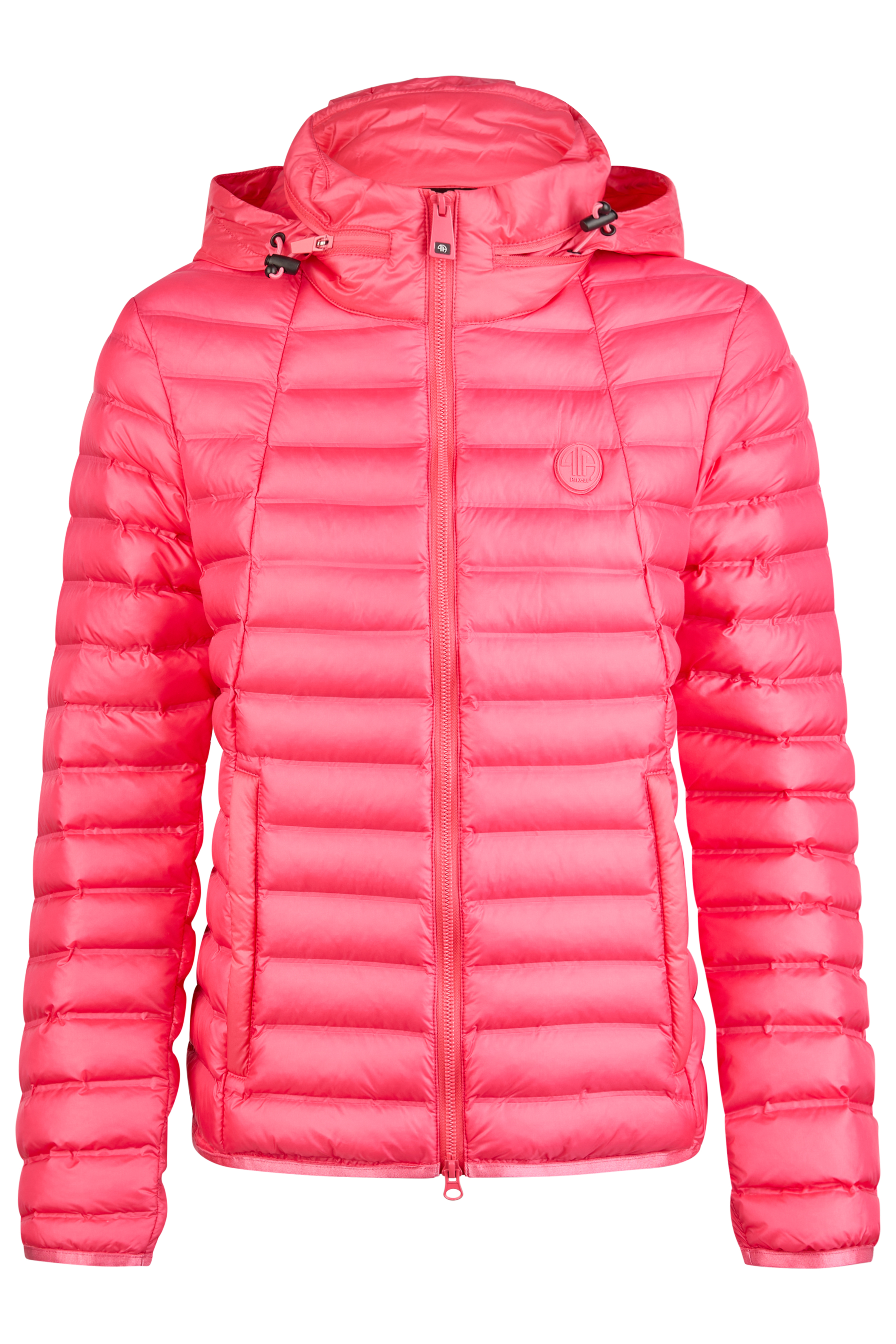 Jacke Damen Athleisure Quilted in raspberry pink