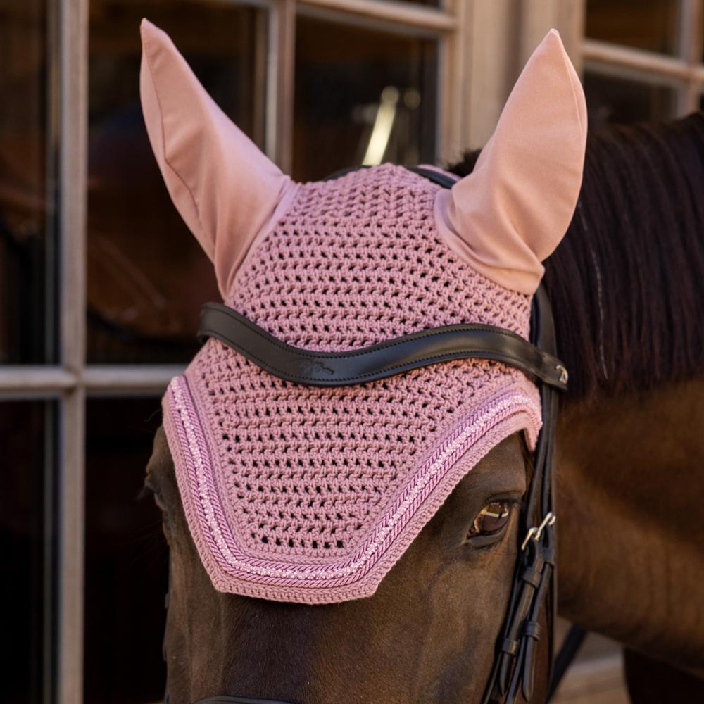 Ear bonnet Wellington Velvet Mini Pearls