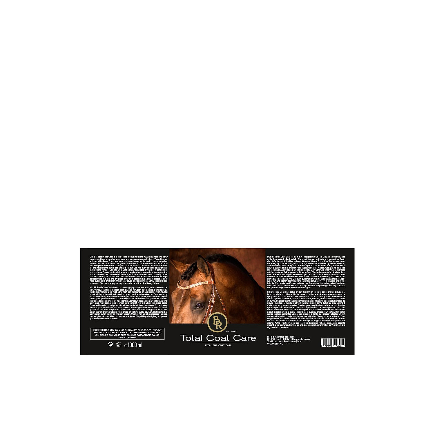 Total Coat Care 1000 ml Spray