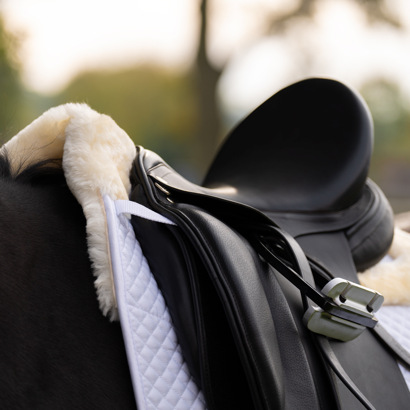 Saddle pad - lambskin