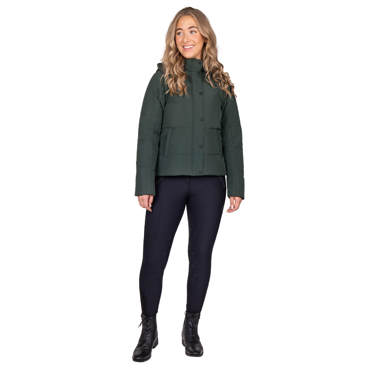 Rayah winter jacket with detachable sleeves