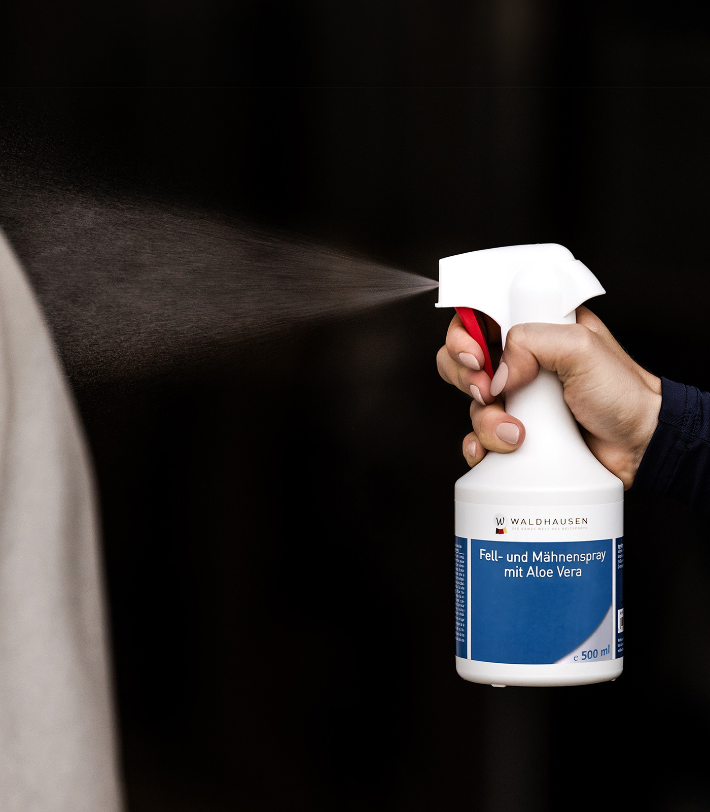 Fell und Mähnenspray mit Aloe Vera 500 ml