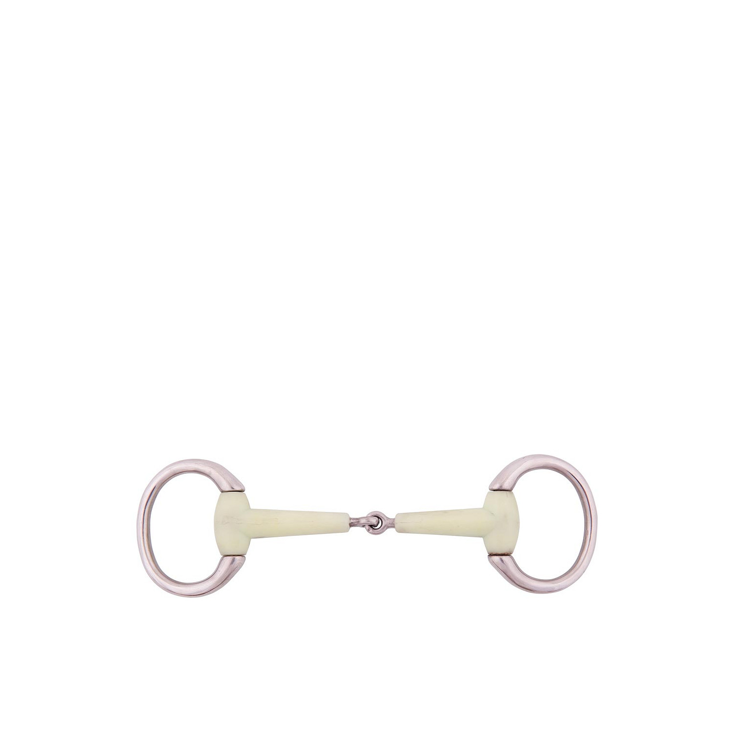 einfach gebrochene Olivenkopftrense Pony Apple Mouth 15 mm