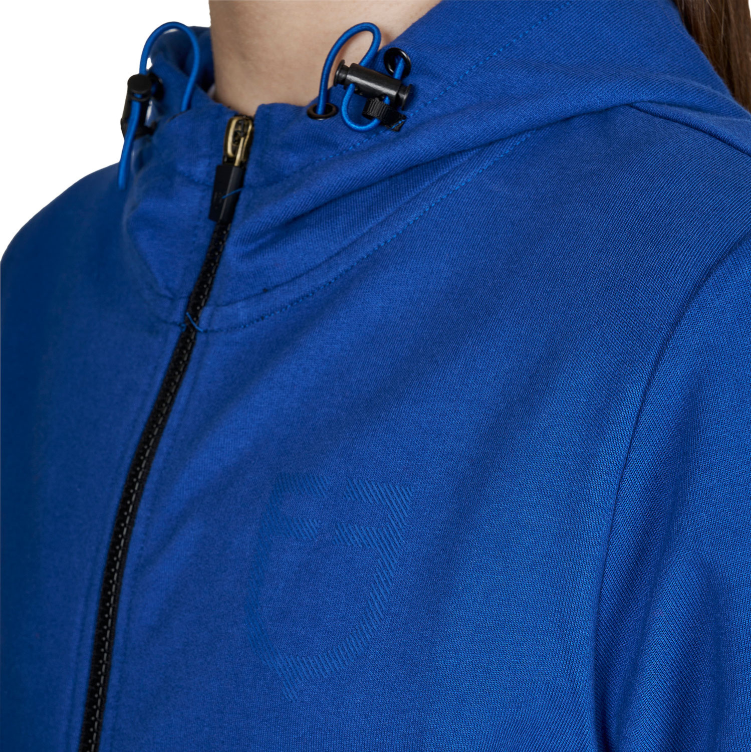 Unisex-Kapuzensweatshirt für Kinder mit Frontreißverschluss
