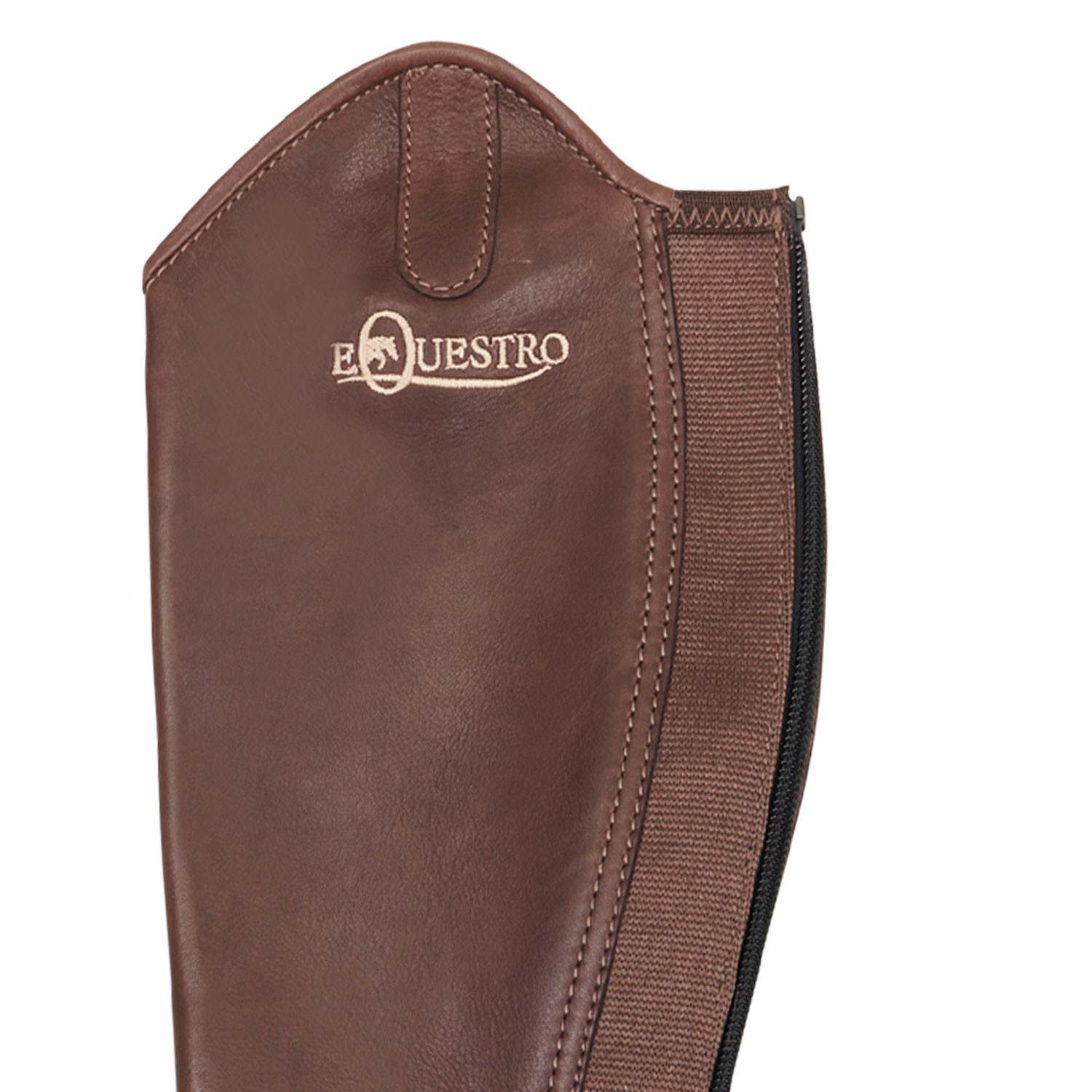 Unisex-Stiefeletten aus weichem Leder mit Reißverschluss hinten