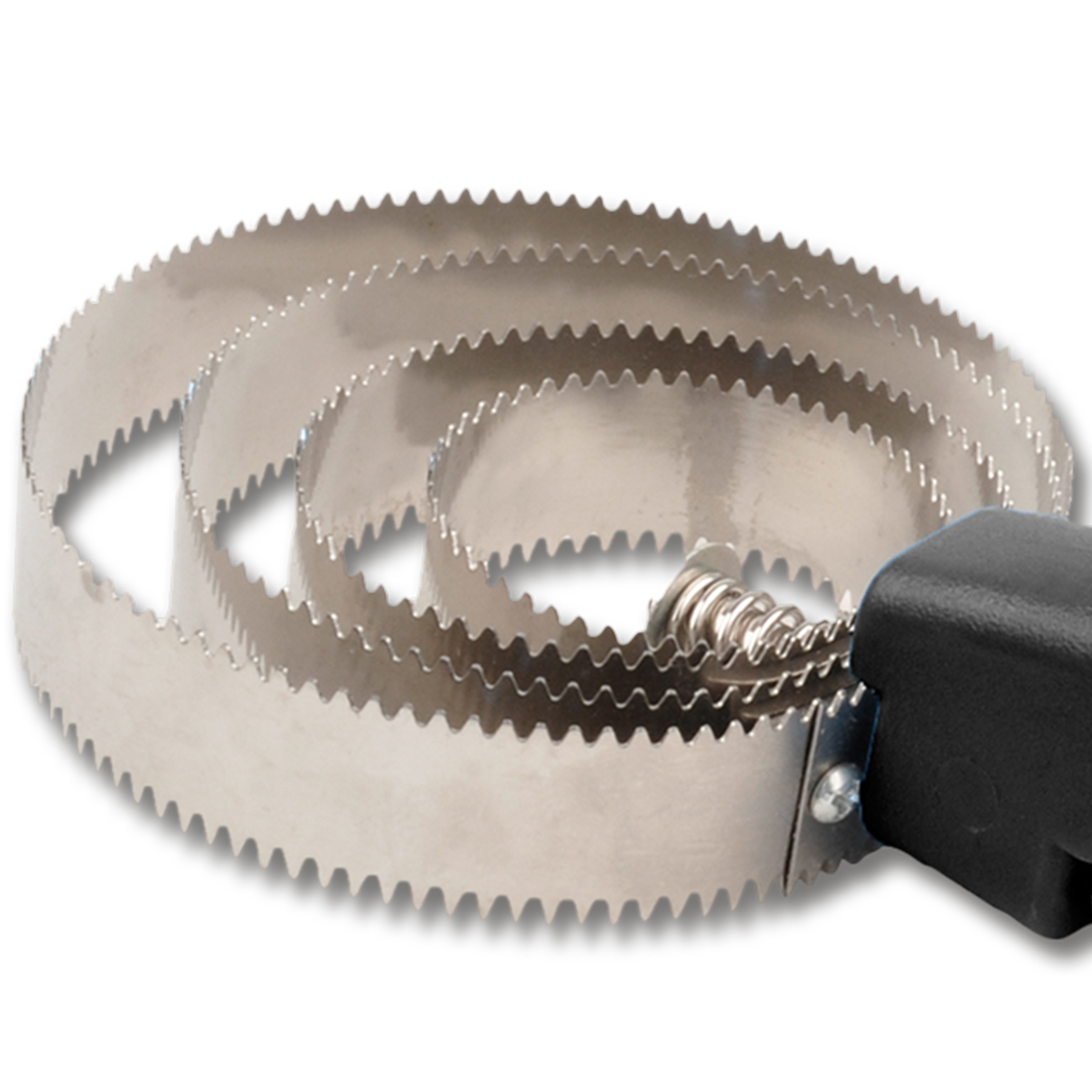 Federstriegel, Edelstahl, schwarz