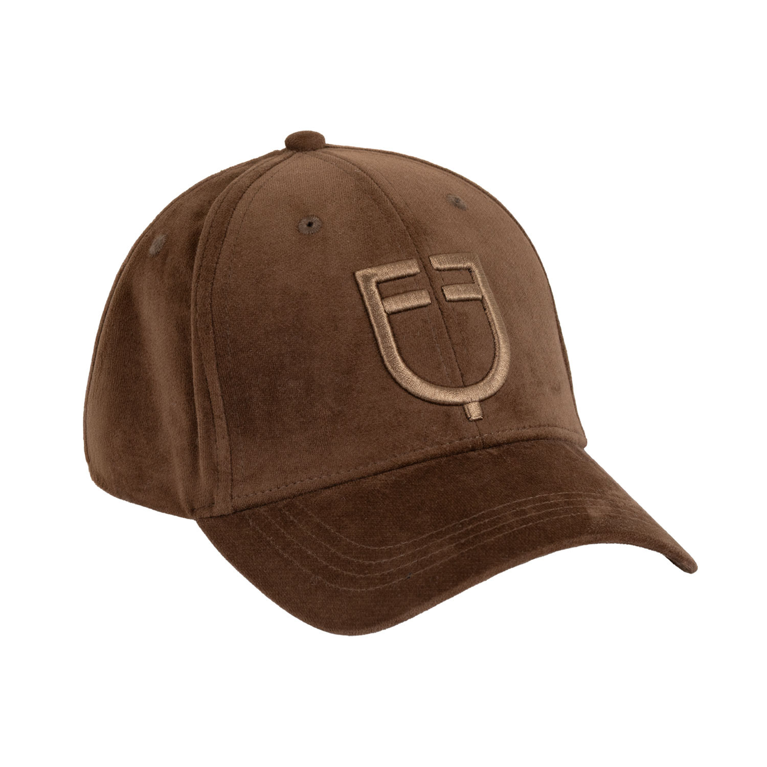 Unisex Baseballkappe aus samtähnlichem Stoff