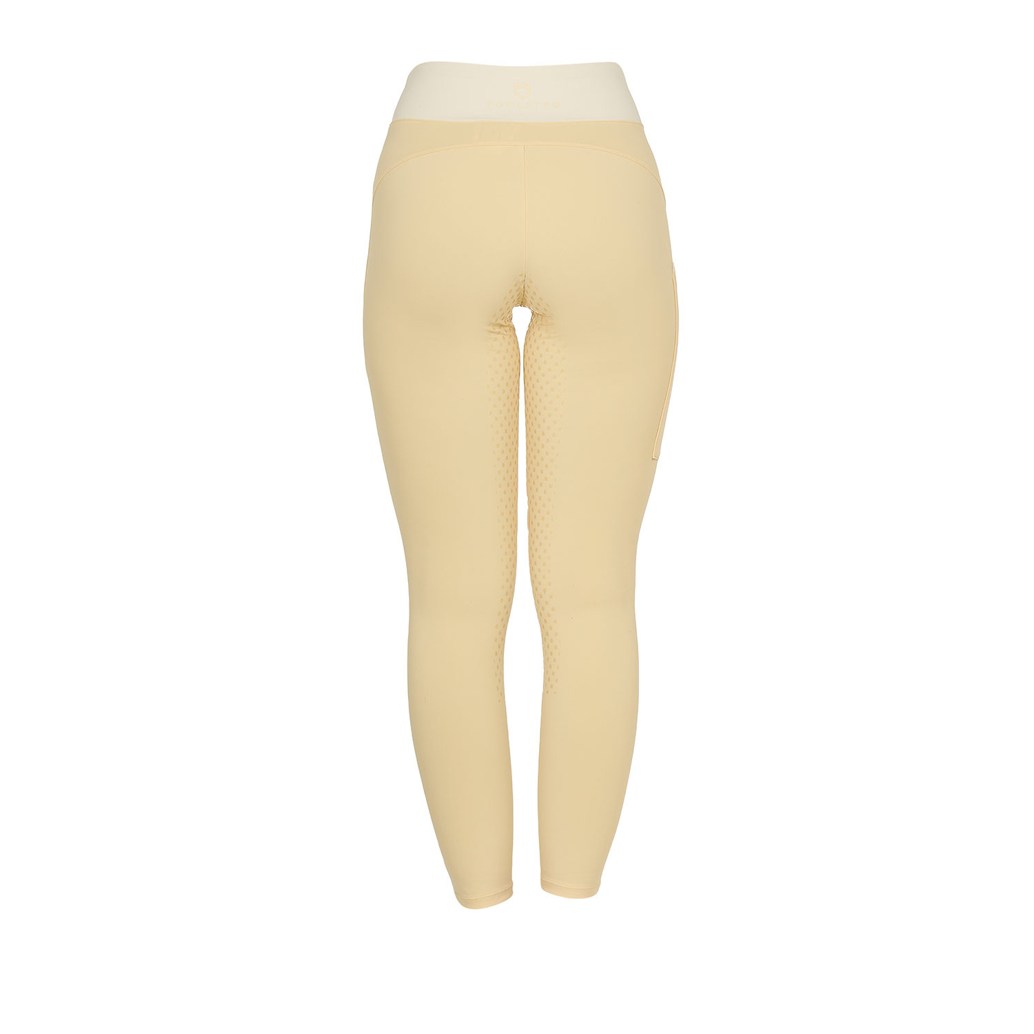 Zweifarbige Damen-Leggings mit Vollbesatz