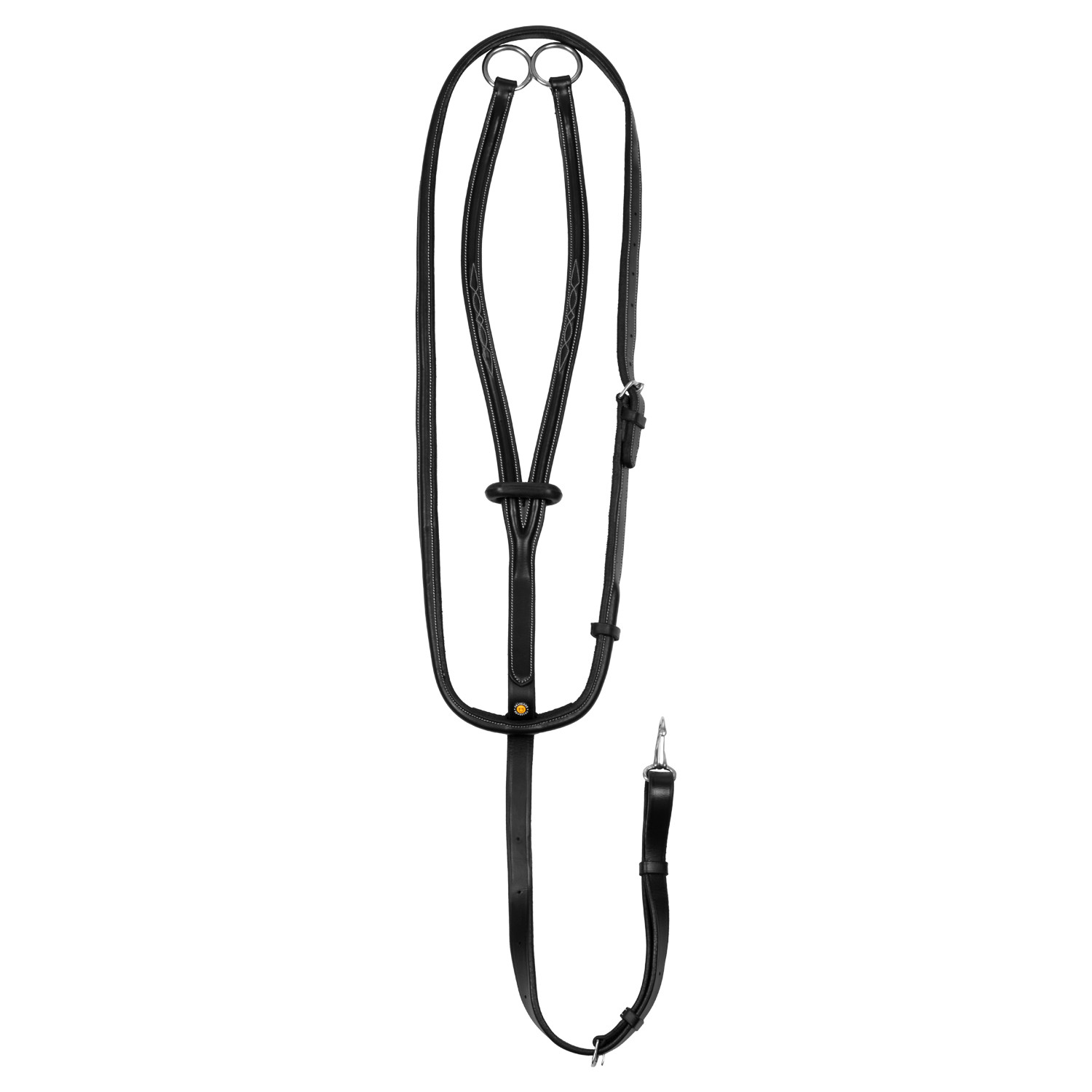 Collier-Martingal mit Kontrastnaht