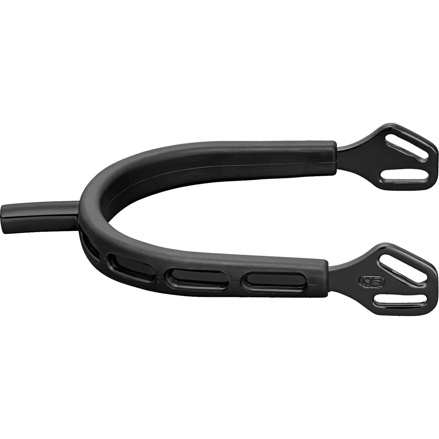 ULTRA fit EXTRA GRIP spurs -Black Series- stainless steel anthracite, 25 mm flat
