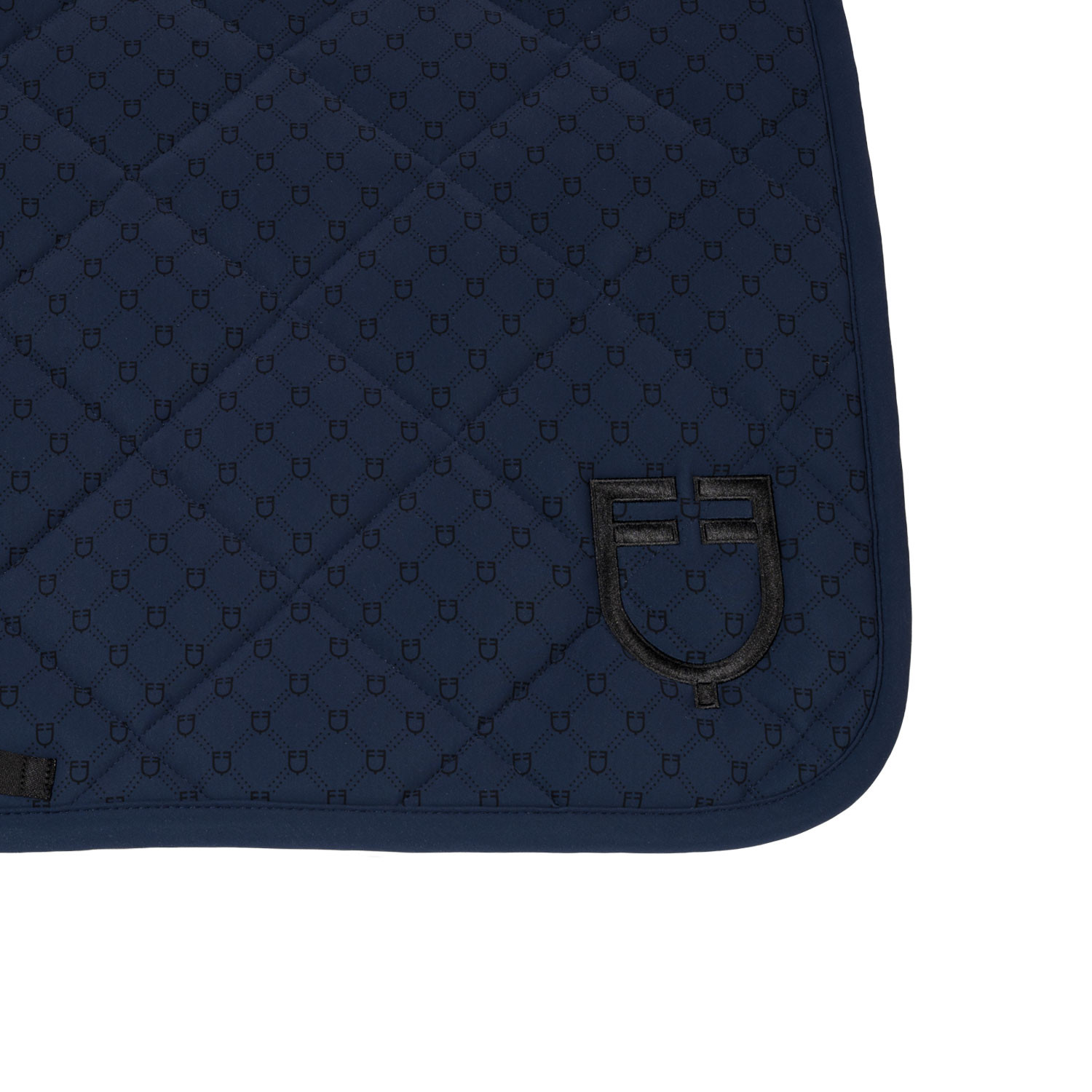Dressurschabracke mit Monogramm-Print