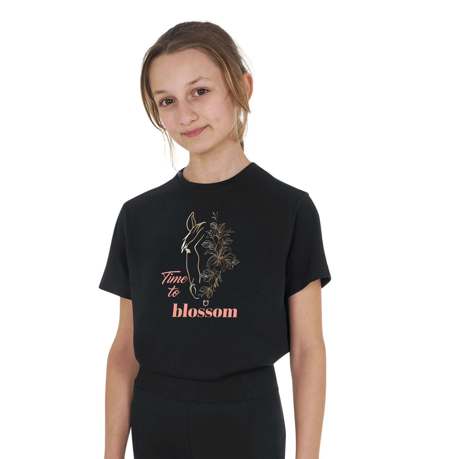 Baumwoll-T-Shirt Time to Blossom für Mädchen