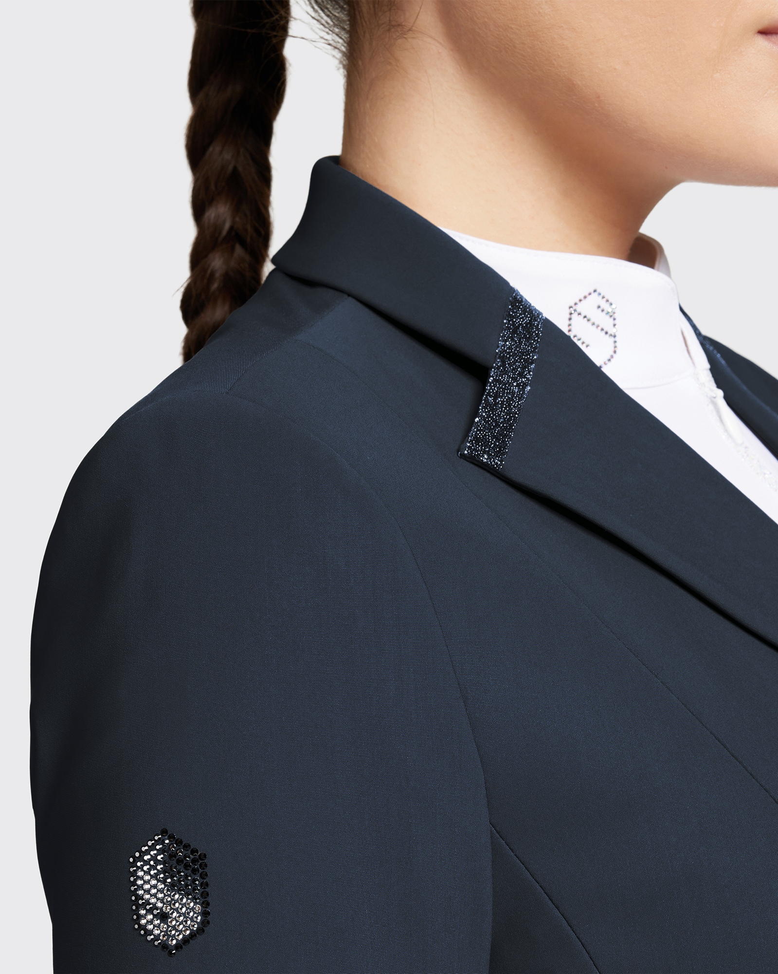 Ladies show jacket Victorine Crystal Fabric