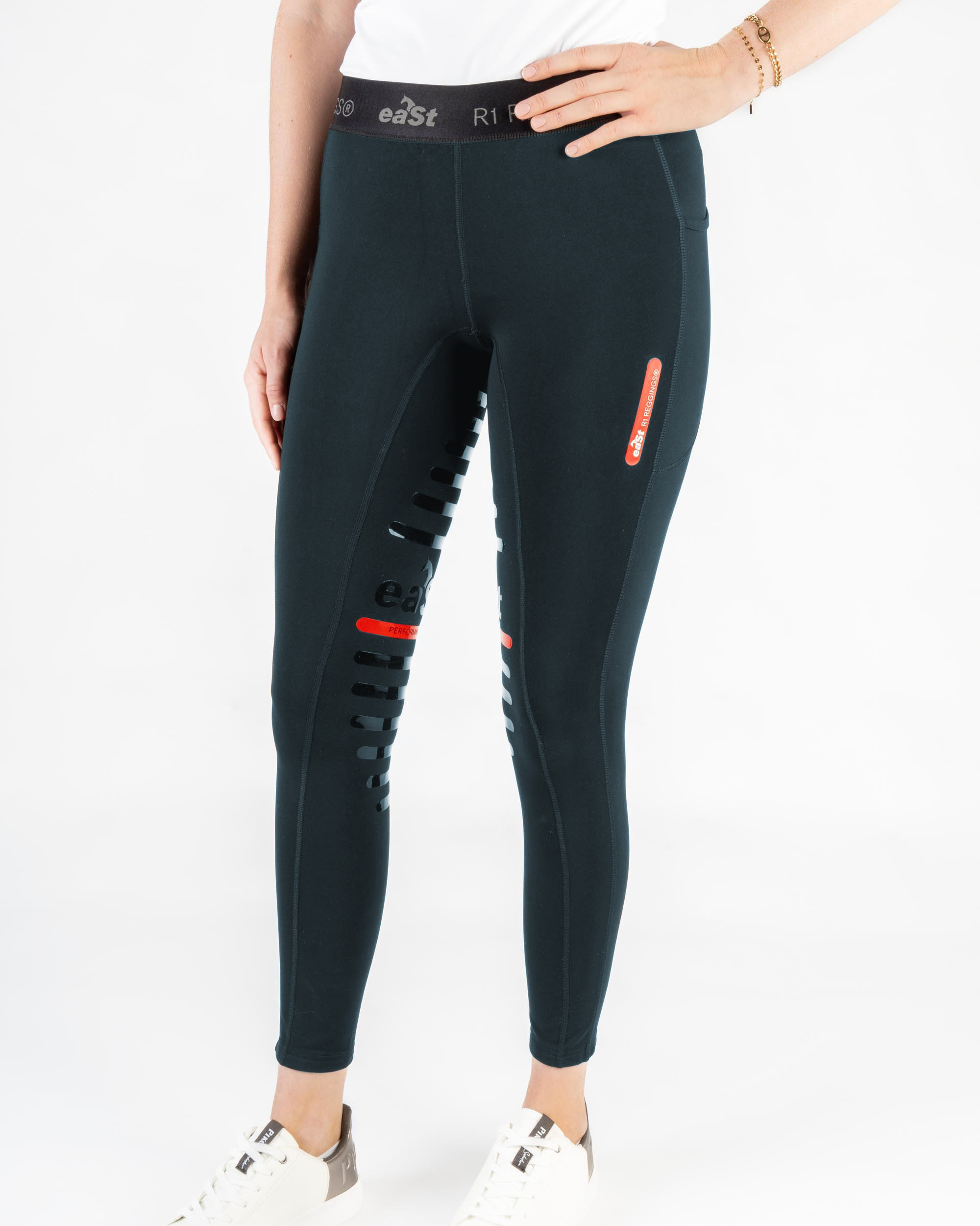 Ladies riding leggings Reggings® R1 with full grip