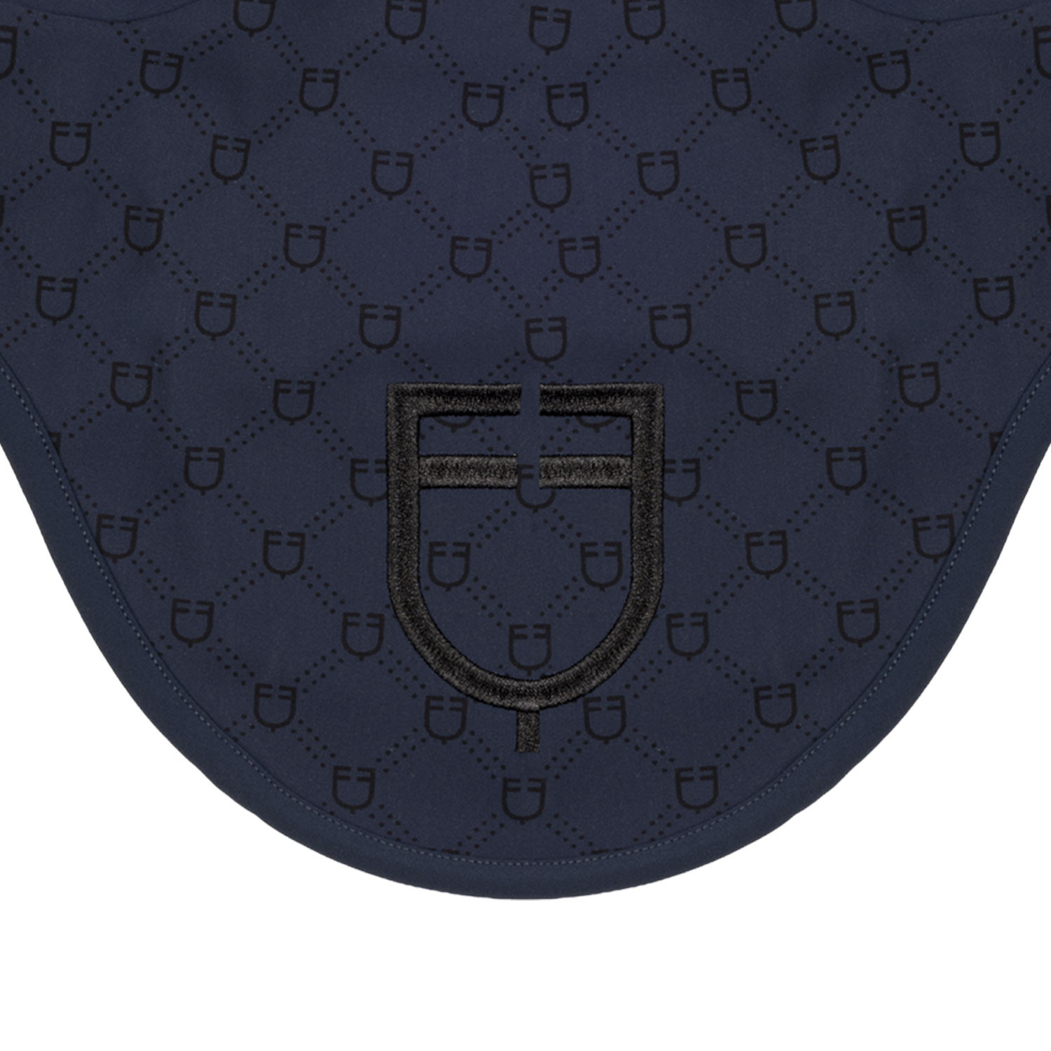 Fliegenhaube mit Monogramm-Print