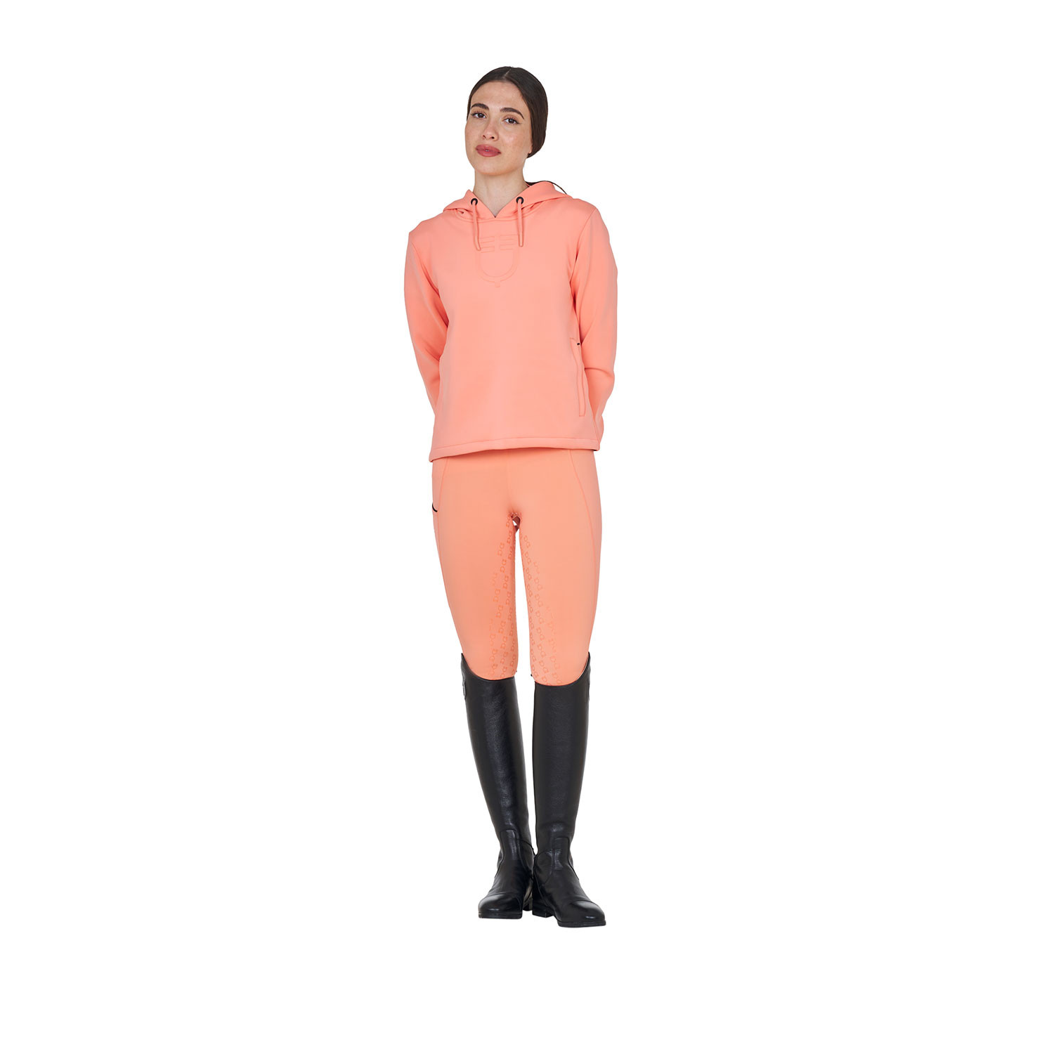 Damen-Hoodie mit Cut-Outs