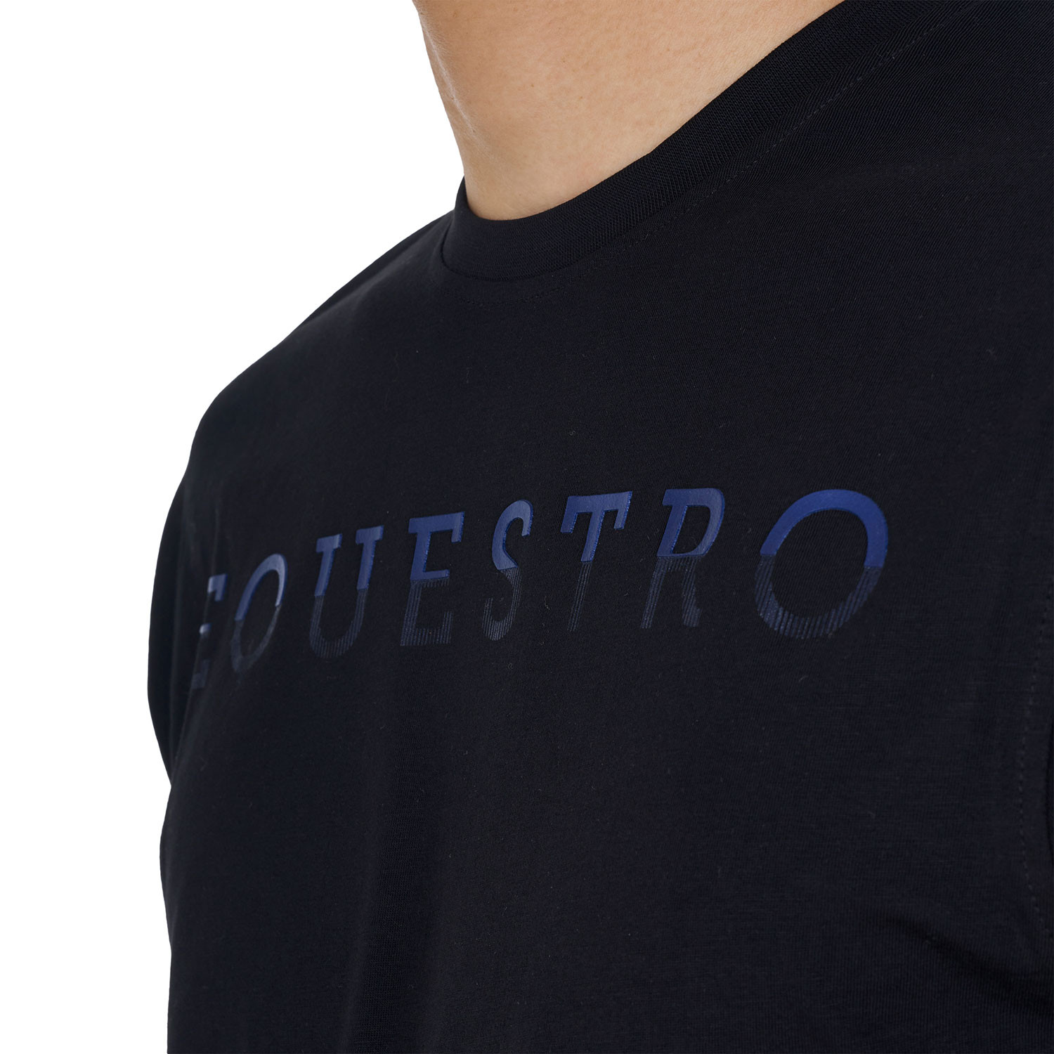Basic T-Shirt für Herren mit Brustschriftzug