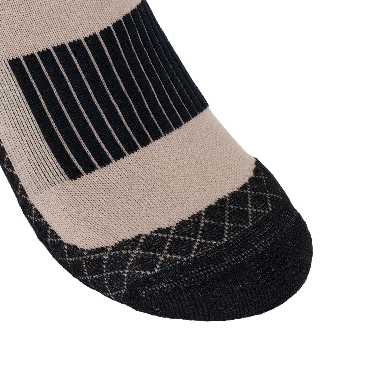 Socke aus atmungsaktivem Funktionsgewebe mit Logo