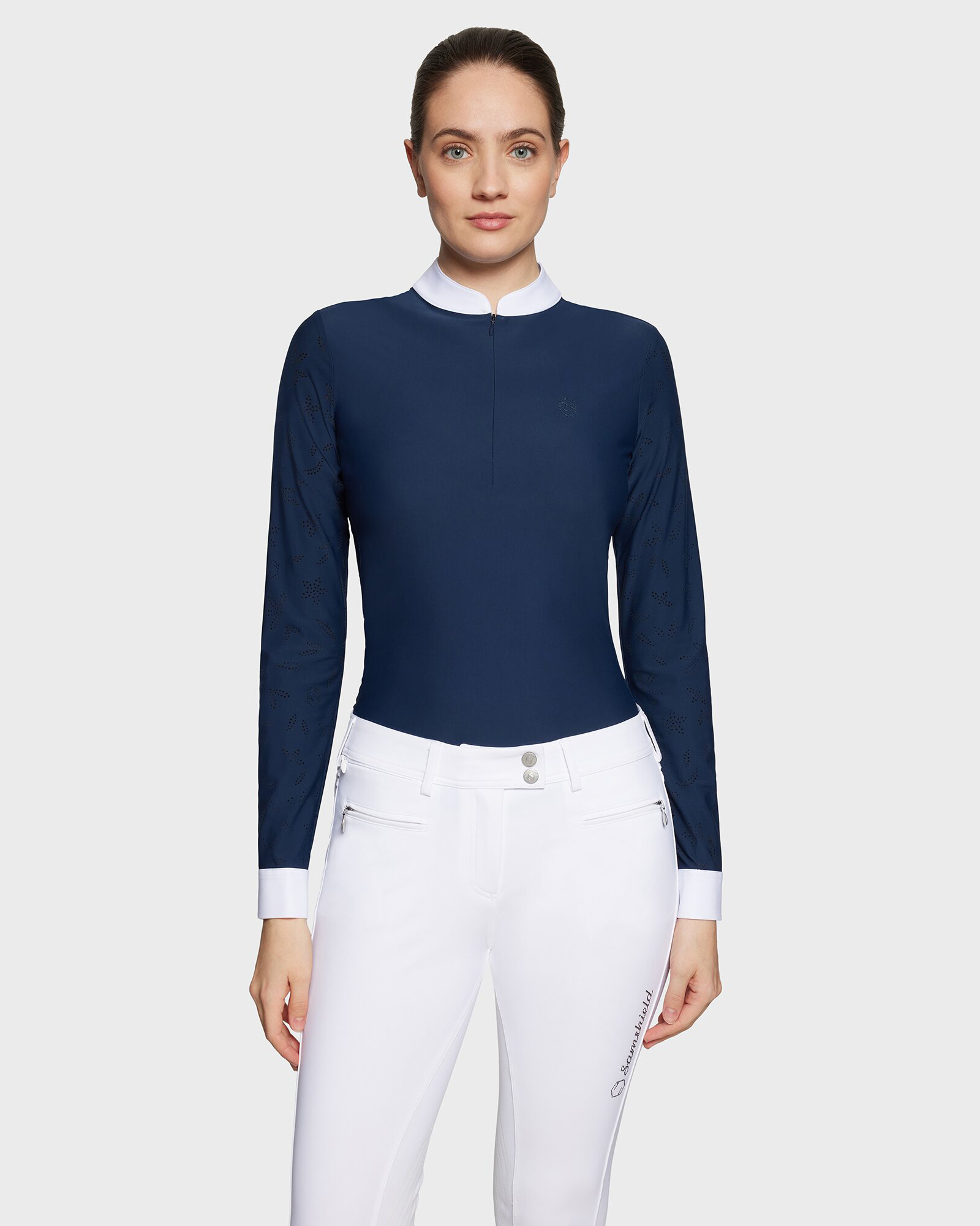 Ladies competition shirt Louison Air in cosmic blue