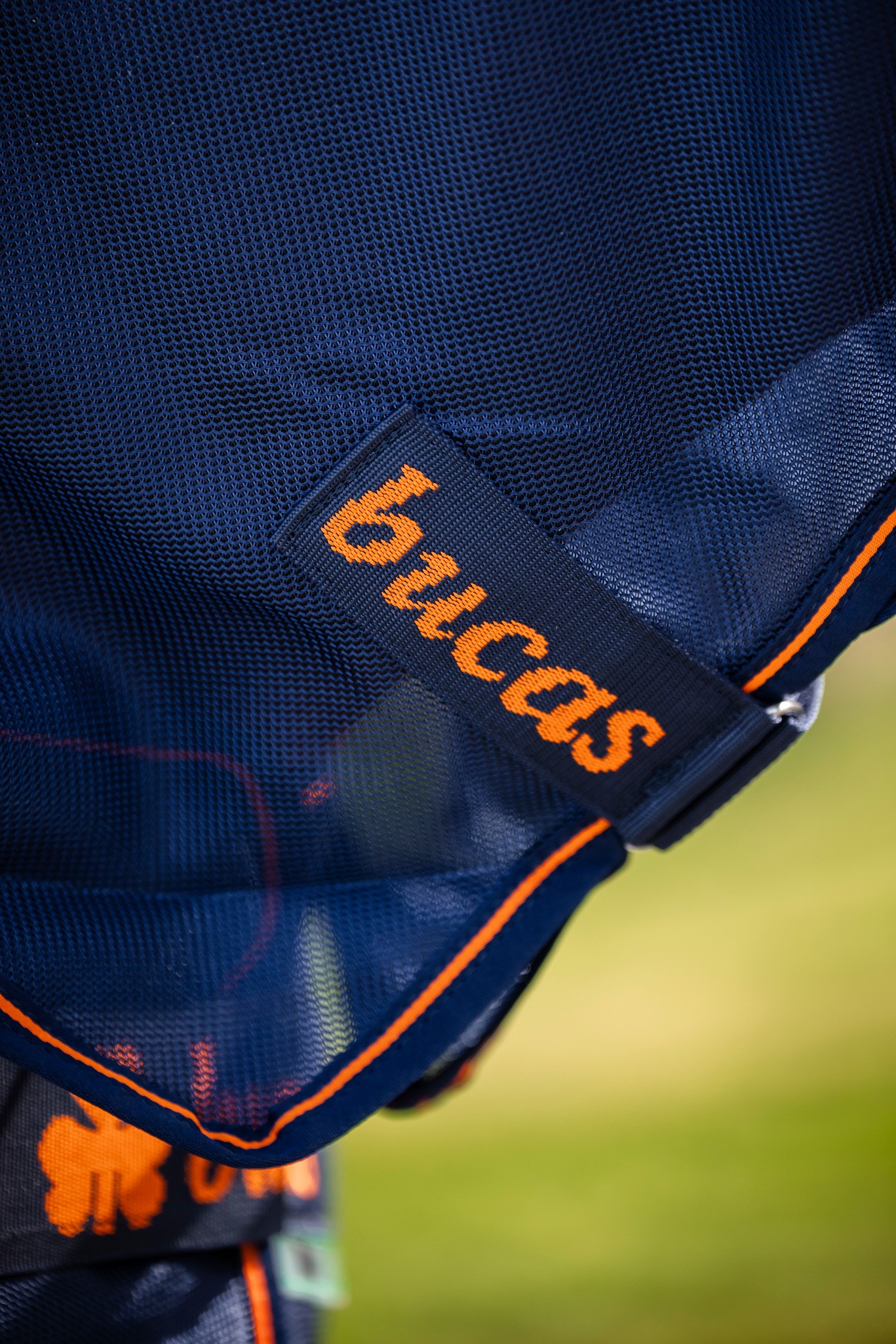 Abschwitzdecke Therapy Mesh Cooler in Navy/Orange