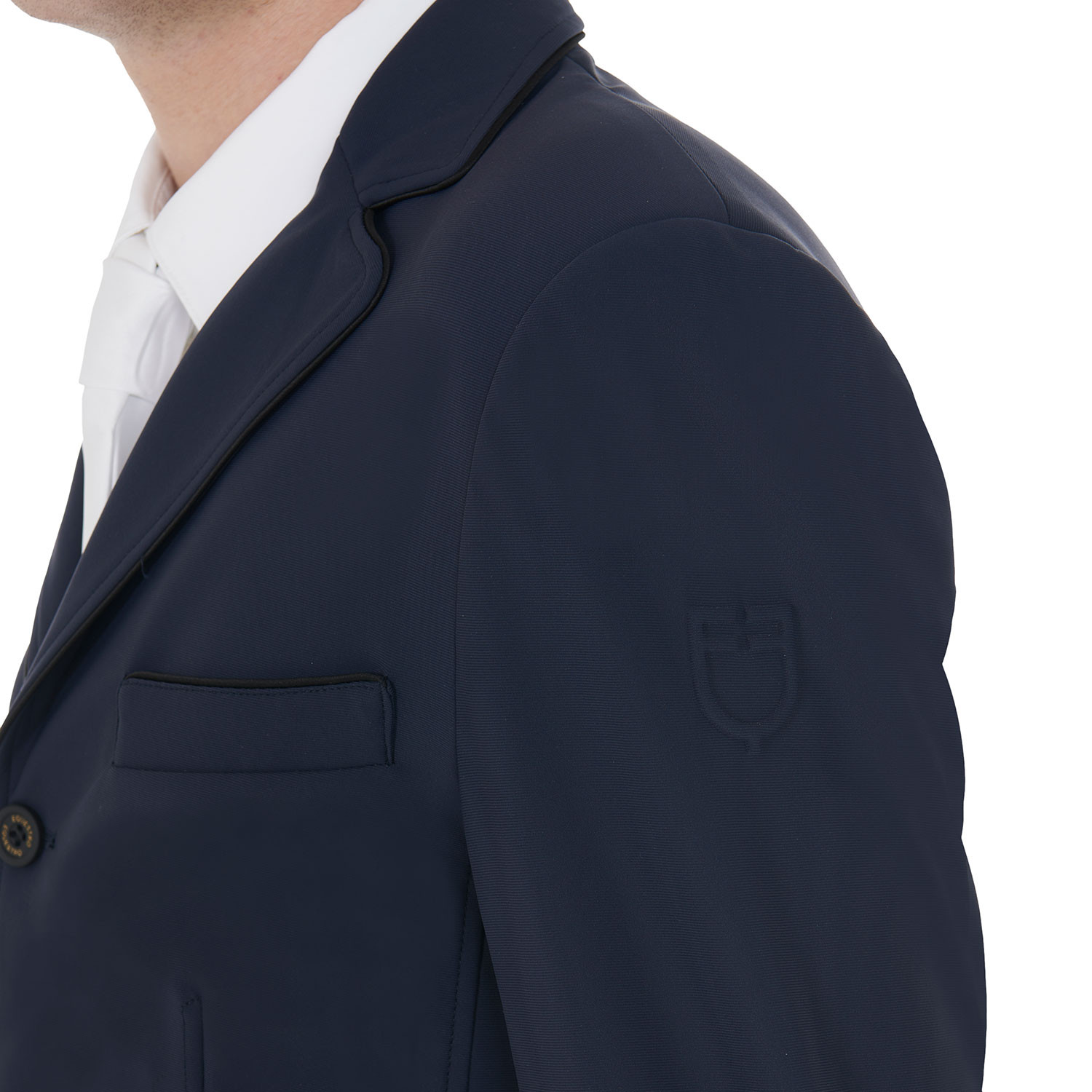 Herren-Turnierjacke mit seitlicher Reißverschlusstasche