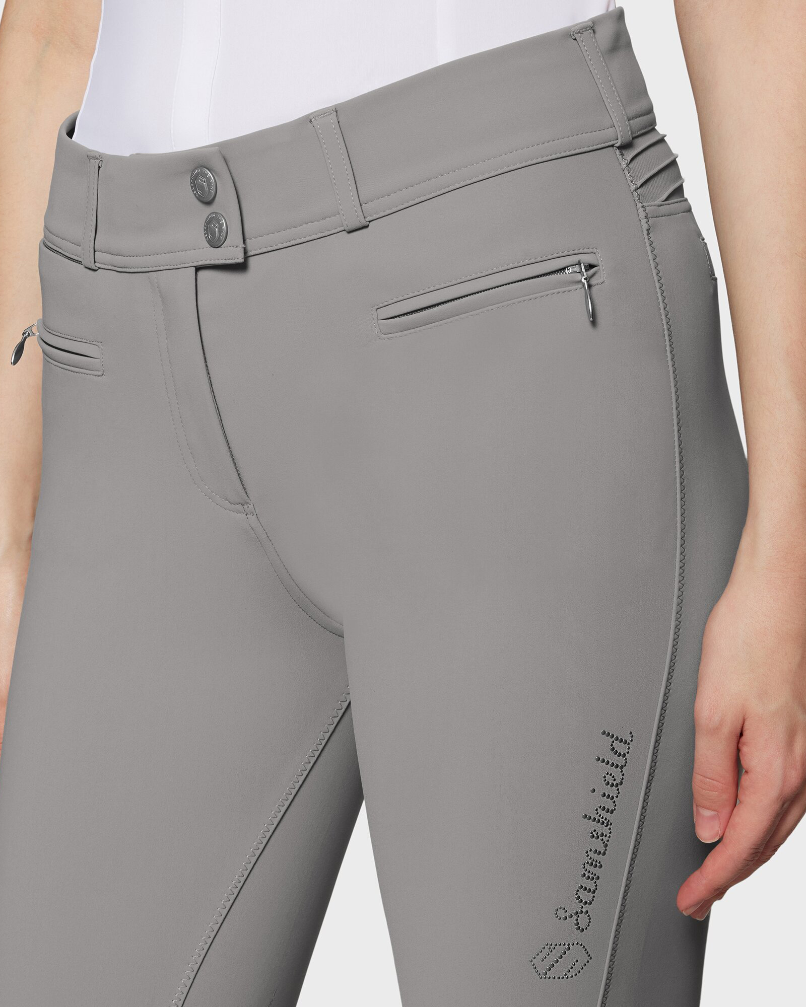 Ladies riding breeches Clara Metal Dots full grip