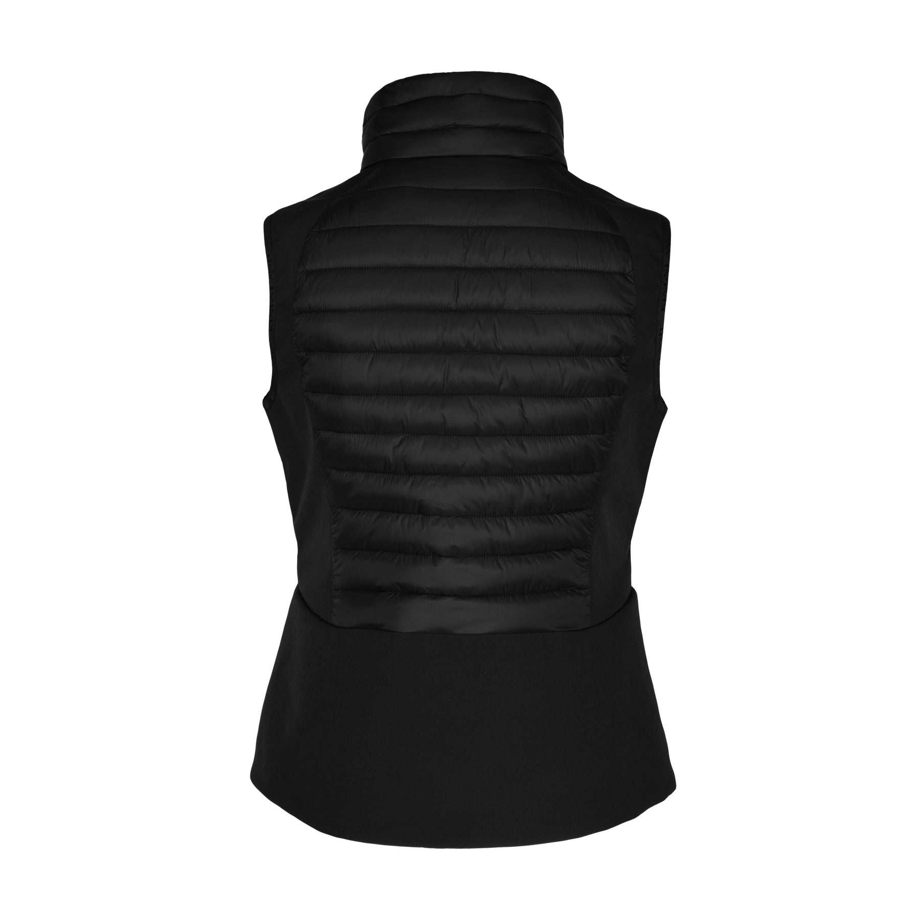 Ladies Classic Hybrid waistcoat in black